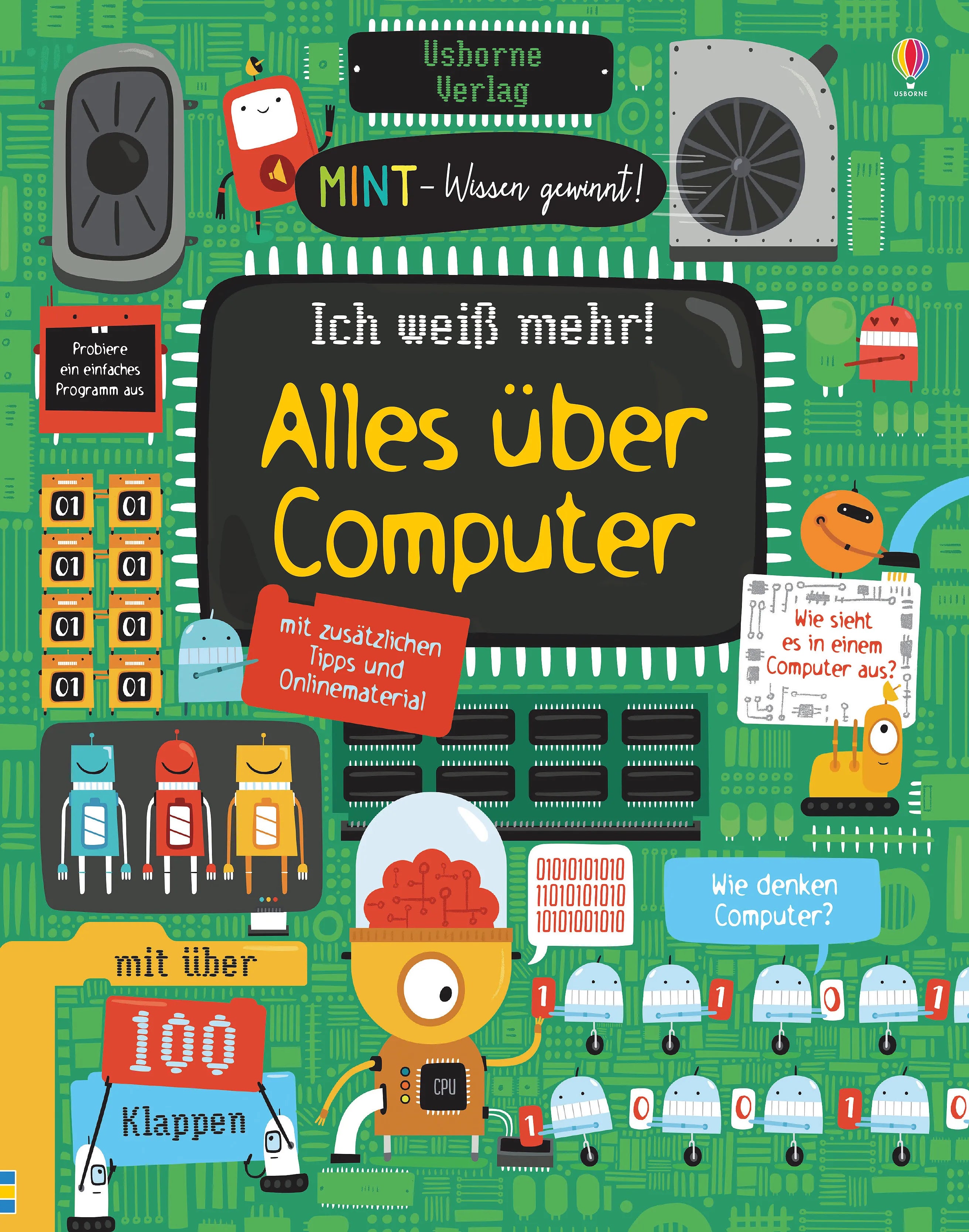 Buchcover von 'MINT - Wissen gewinnt! Ich weiß mehr! Alles über Computer' - Gebundene Ausgabe von Rosie Dickins
