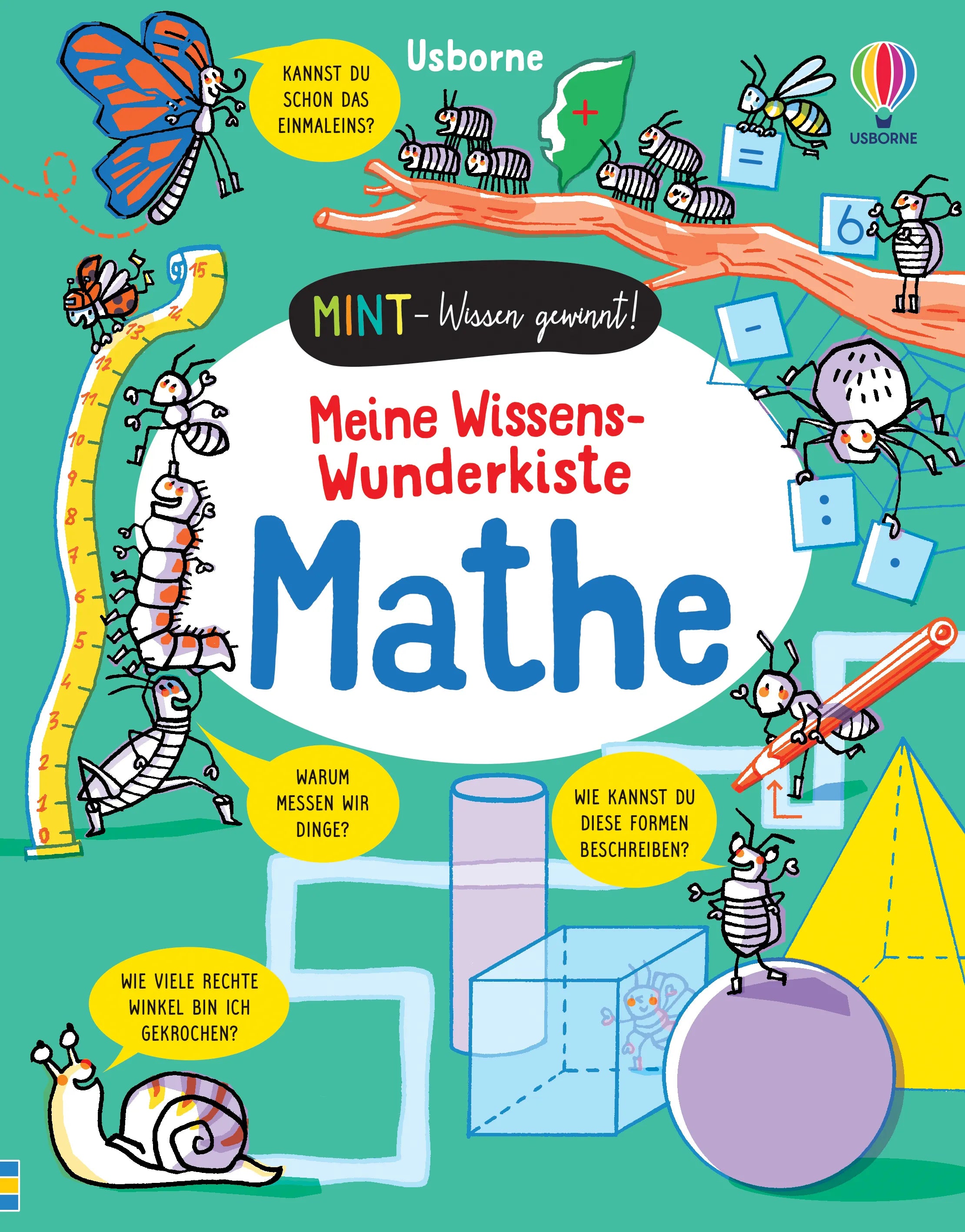 Buchcover von 'MINT – Wissen gewinnt! Meine Wissens-Wunderkiste: Mathe' - Taschenbuch von Katie Daynes
