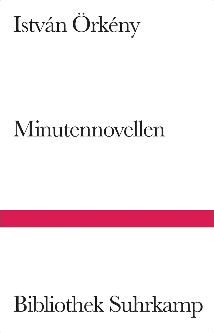 Buchcover von 'Minutennovellen' - Gebundene Ausgabe von István Örkény