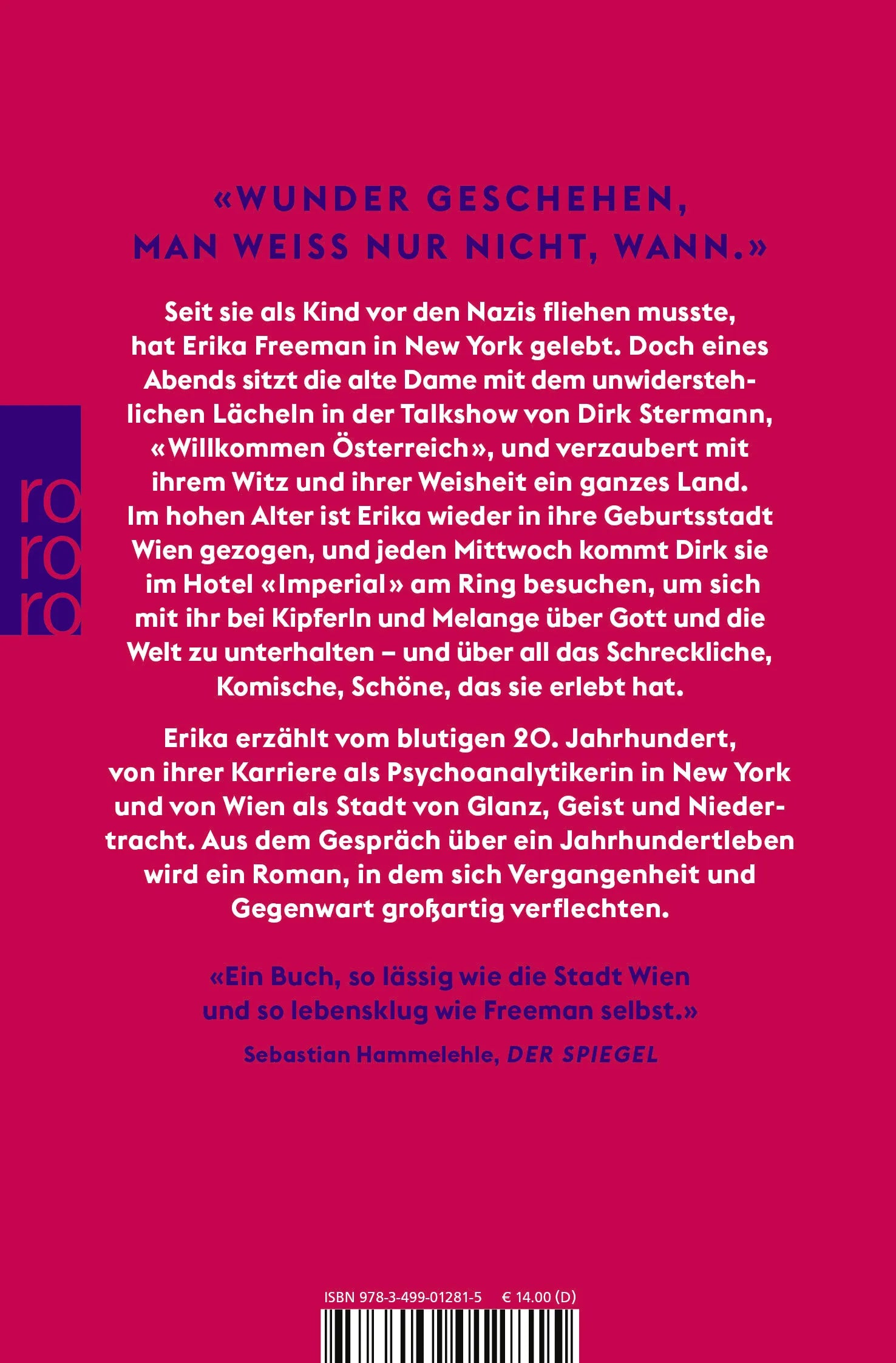 Buchrückseite von '«Mir geht's gut, wenn nicht heute, dann morgen.»' mit Klappentext - Taschenbuch