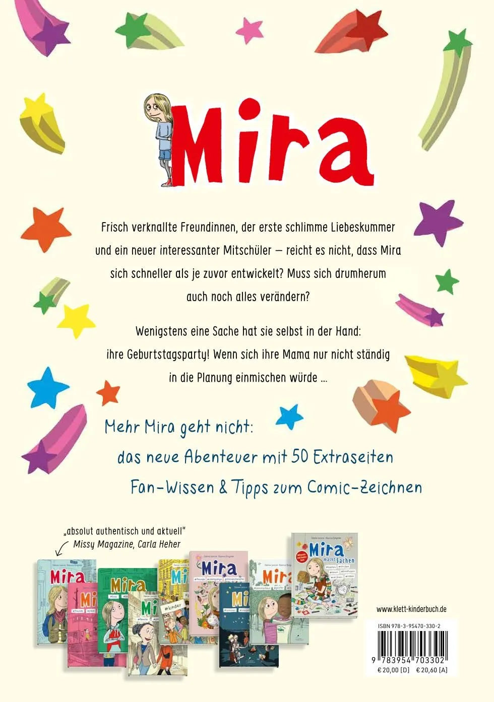 Rückseite: Mira #herzschmerz #party #gurkenmaske (Taschenbuch)