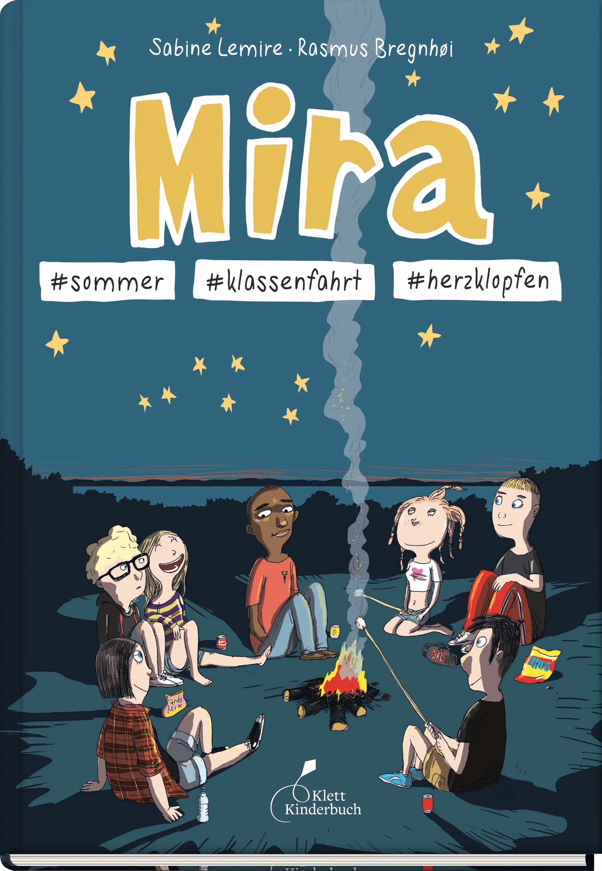 Buchcover von 'Mira #sommer #klassenfahrt #herzklopfen' - Taschenbuch von Sabine Lemire