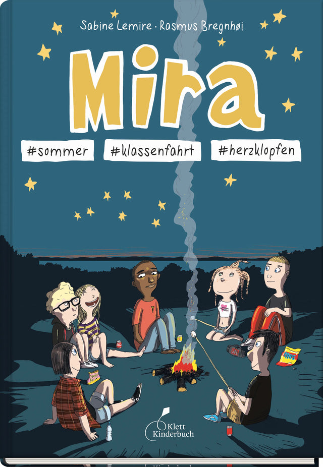 Buchcover von 'Mira #sommer #klassenfahrt #herzklopfen' - Taschenbuch von Sabine Lemire
