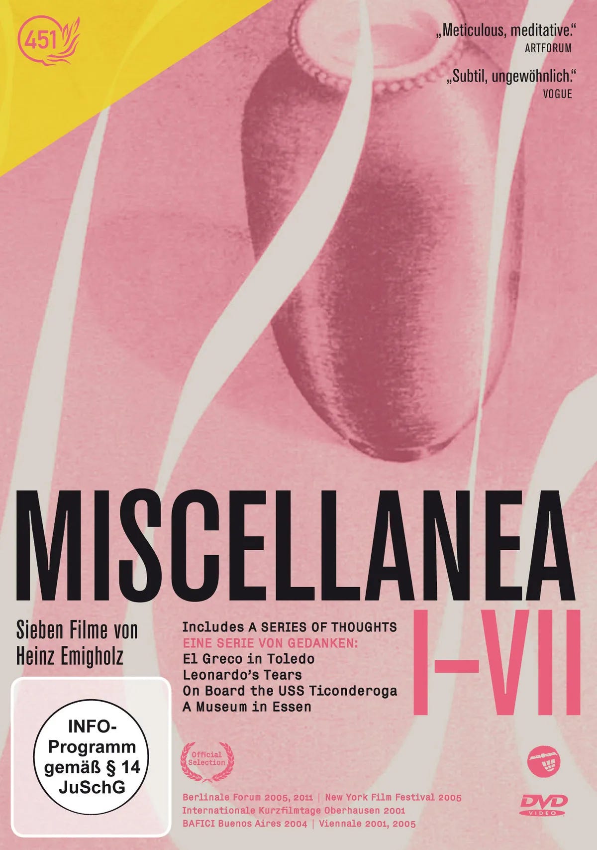 Miscellanea I-VII - DVD