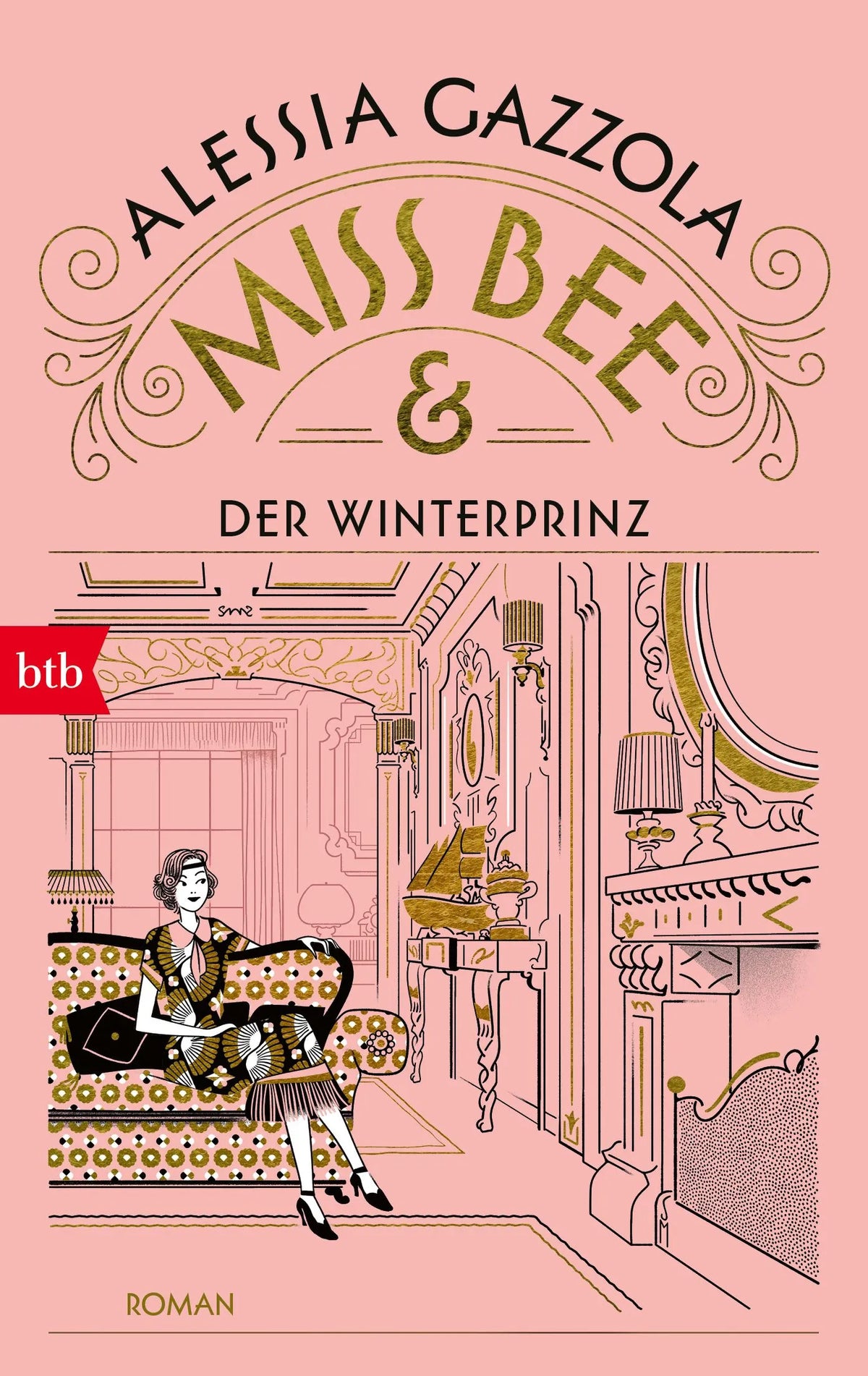 Cover: Miss Bee und der Winterprinz (Taschenbuch) von Alessia Gazzola