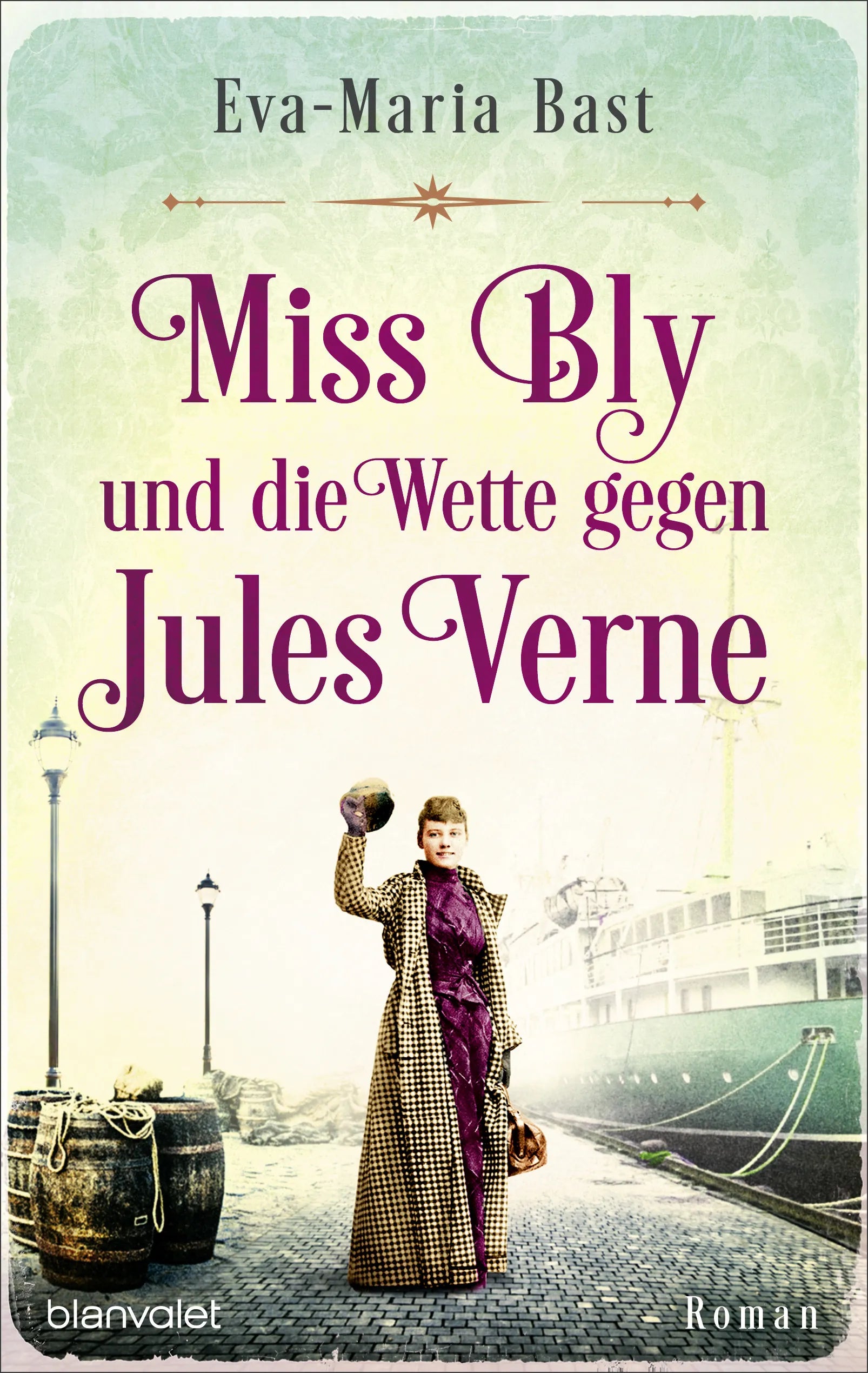 Cover: Miss Bly und die Wette gegen Jules Verne (E-Book) von Eva-Maria Bast