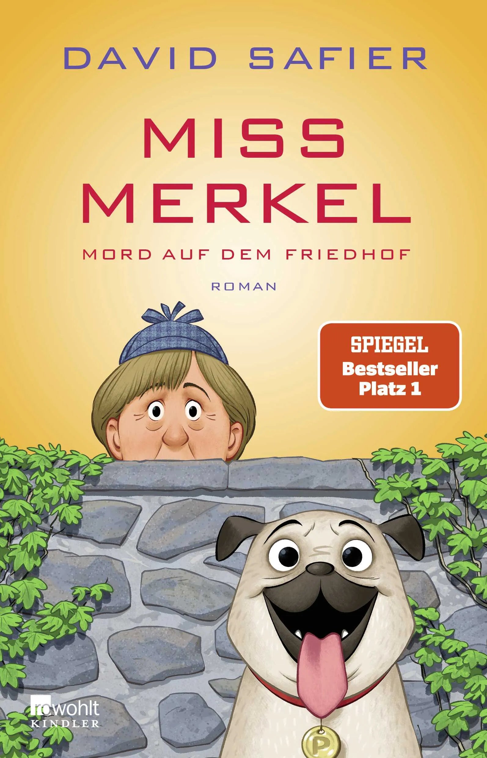 Buchcover von 'Miss Merkel: Mord auf dem Friedhof' - Paperback von David Safier