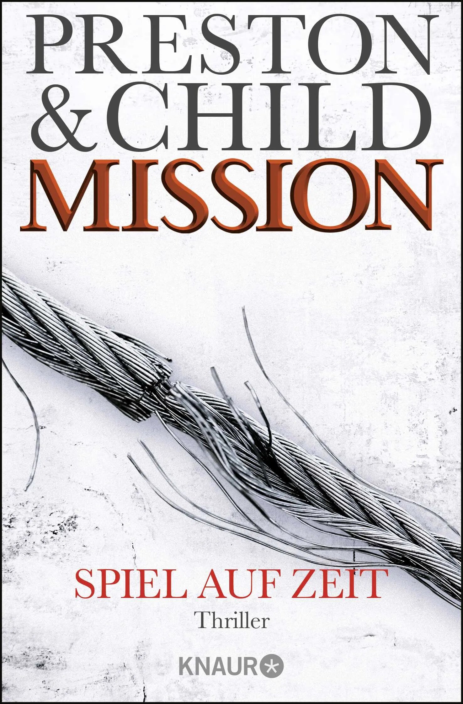 Buchcover von 'Mission - Spiel auf Zeit' - Taschenbuch von Douglas Preston