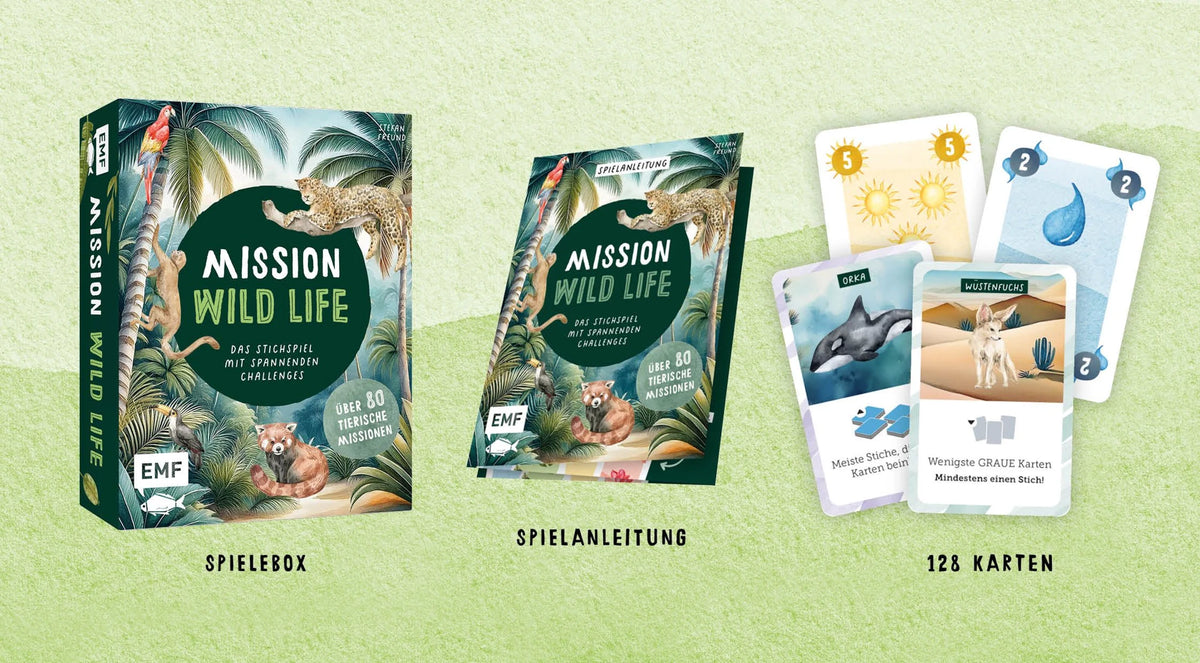Kartenspiel: Mission: Wild Life – Ansicht