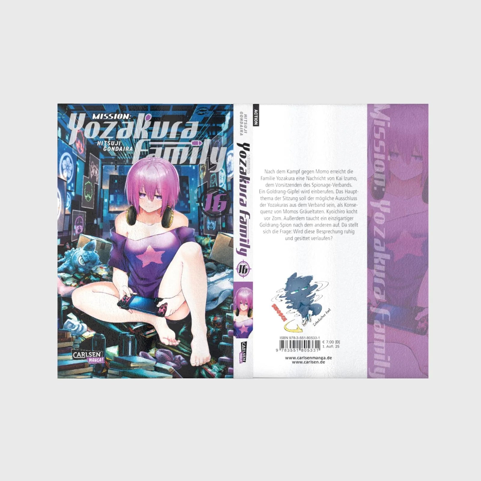 Produktansicht: Mission: Yozakura Family 16 (Taschenbuch)