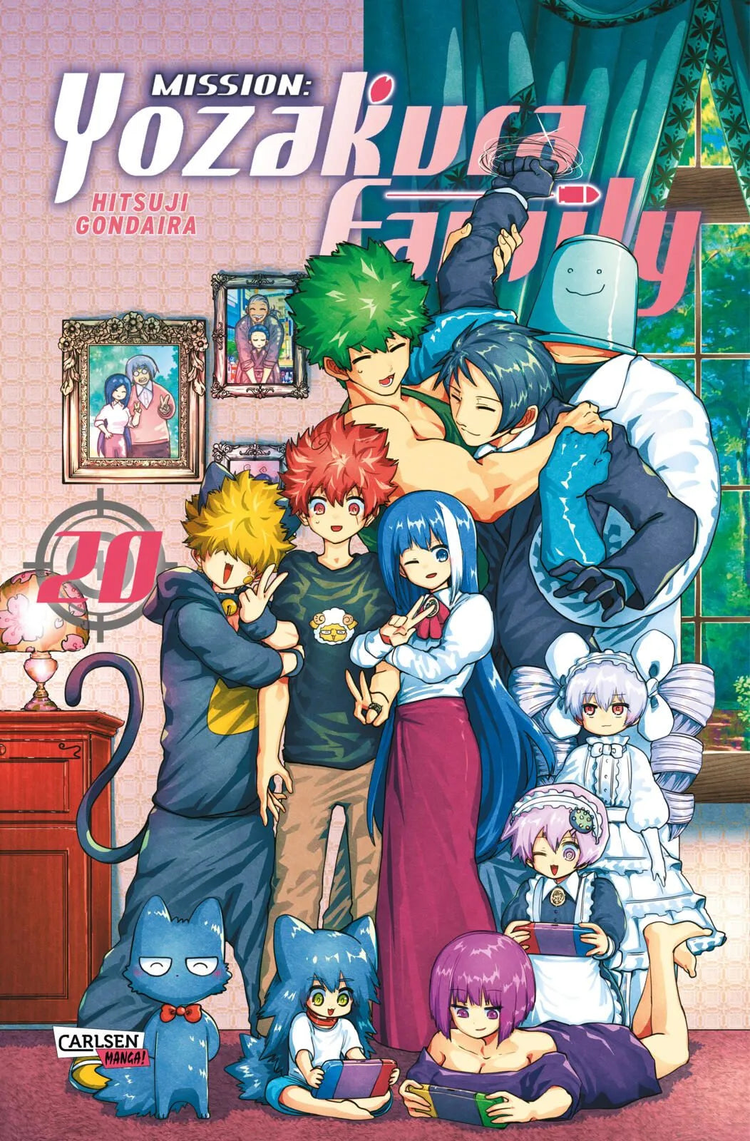 Cover: Mission Yozakura Family 20 (Taschenbuch) von Hitsuji Gondaira