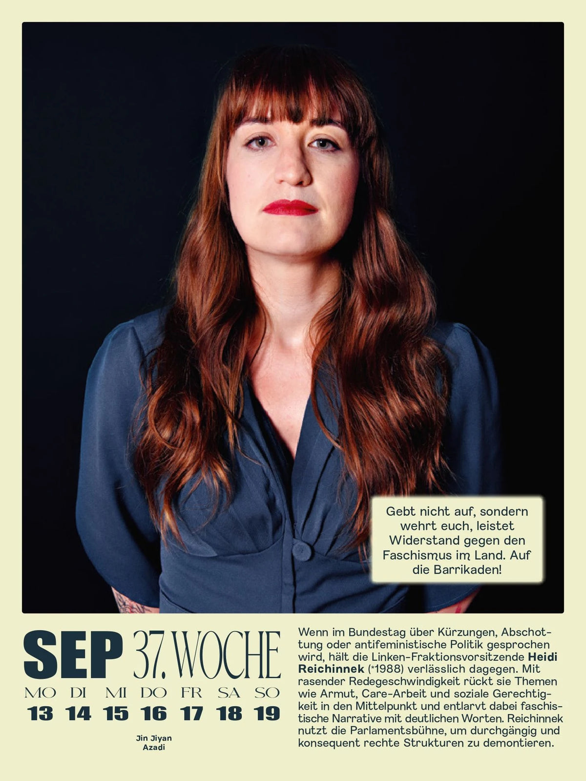 MISSY Magazine Kalender 2027 – Ansicht