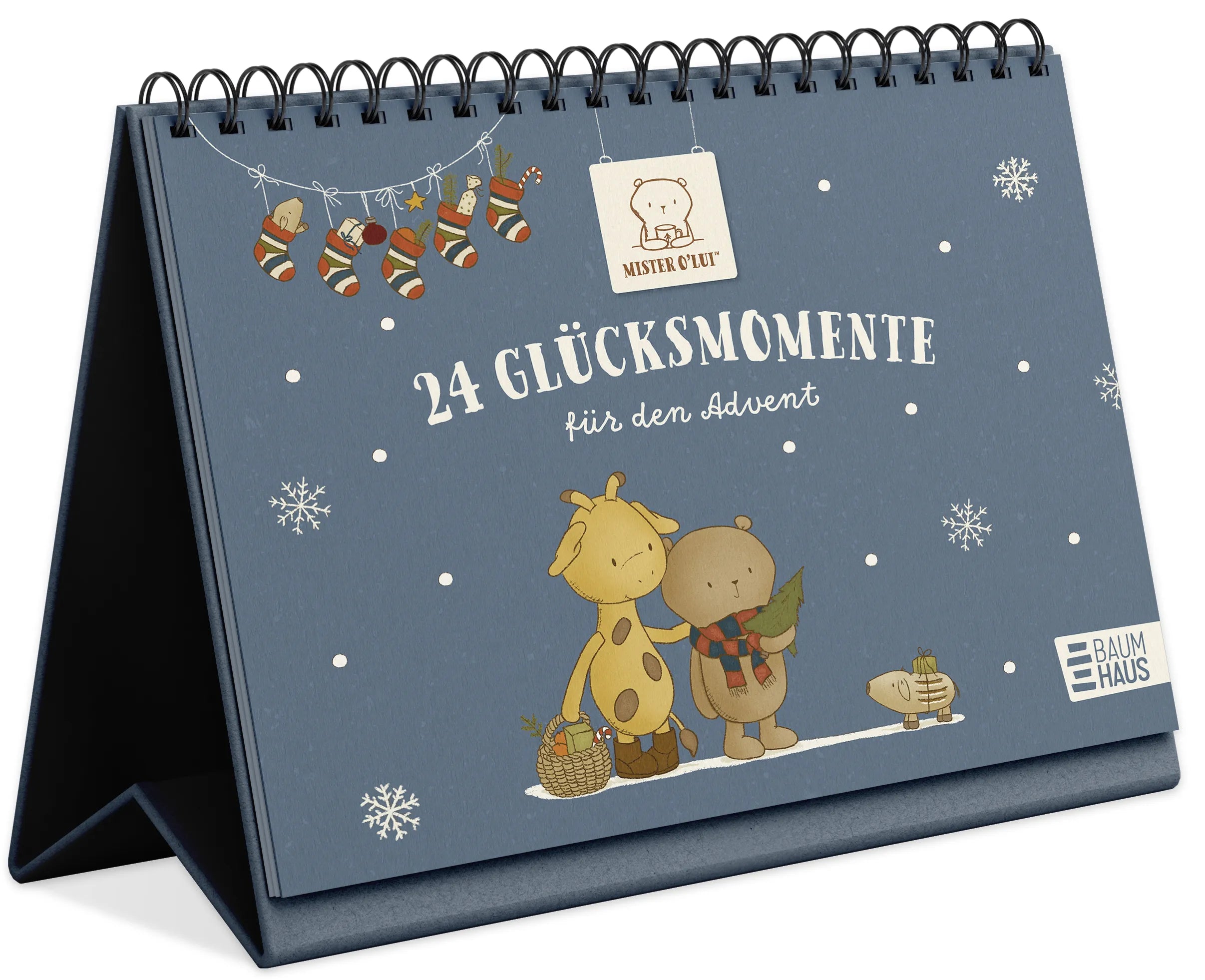 Buchcover von 'Mister O'Lui - 24 Glücksmomente für den Advent' - Gebundene Ausgabe von Silke Siefert
