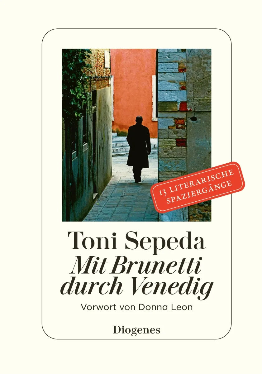 Buchcover von 'Mit Brunetti durch Venedig' - Gebundene Ausgabe von Donna Leon
