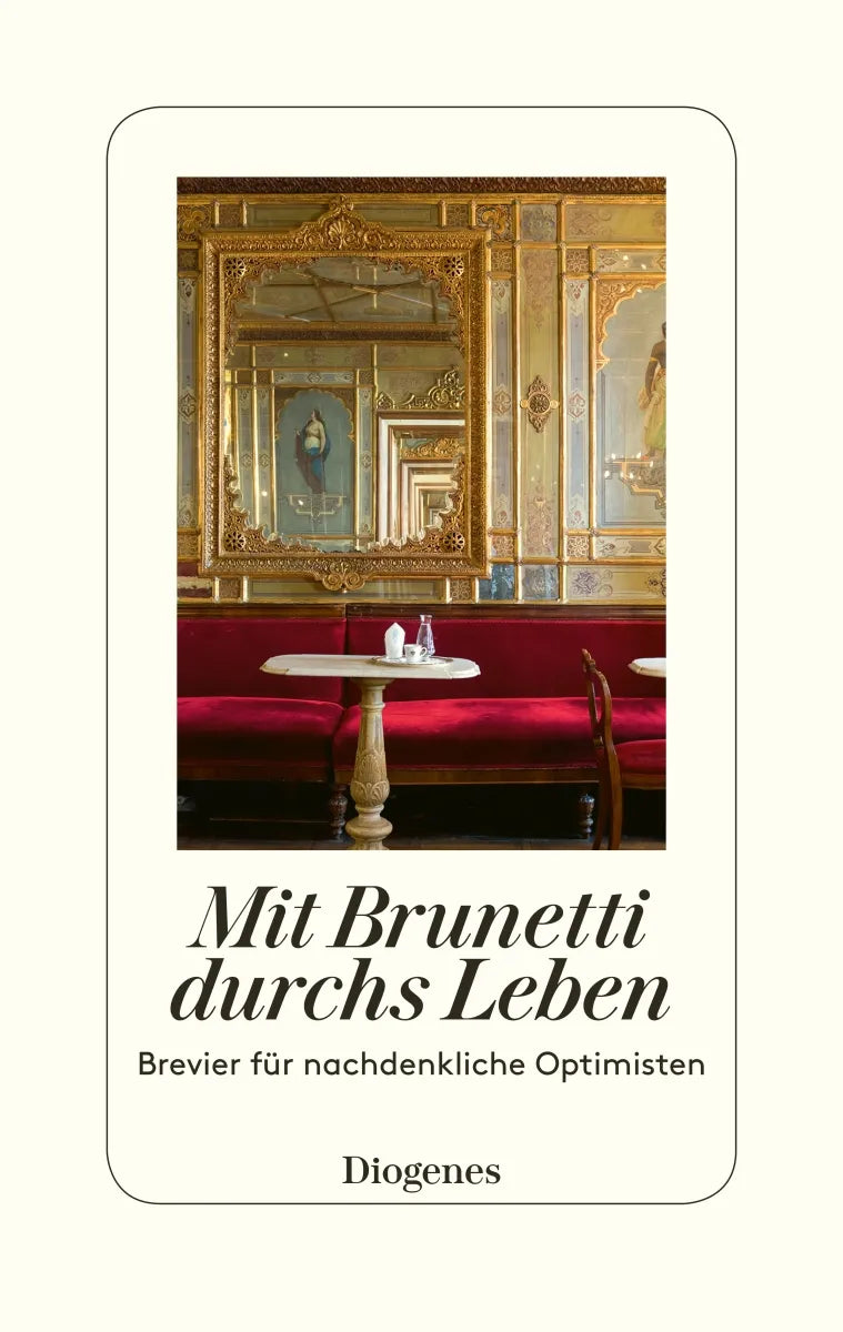 Buchcover von 'Mit Brunetti durchs Leben' - Gebundene Ausgabe von Donna Leon