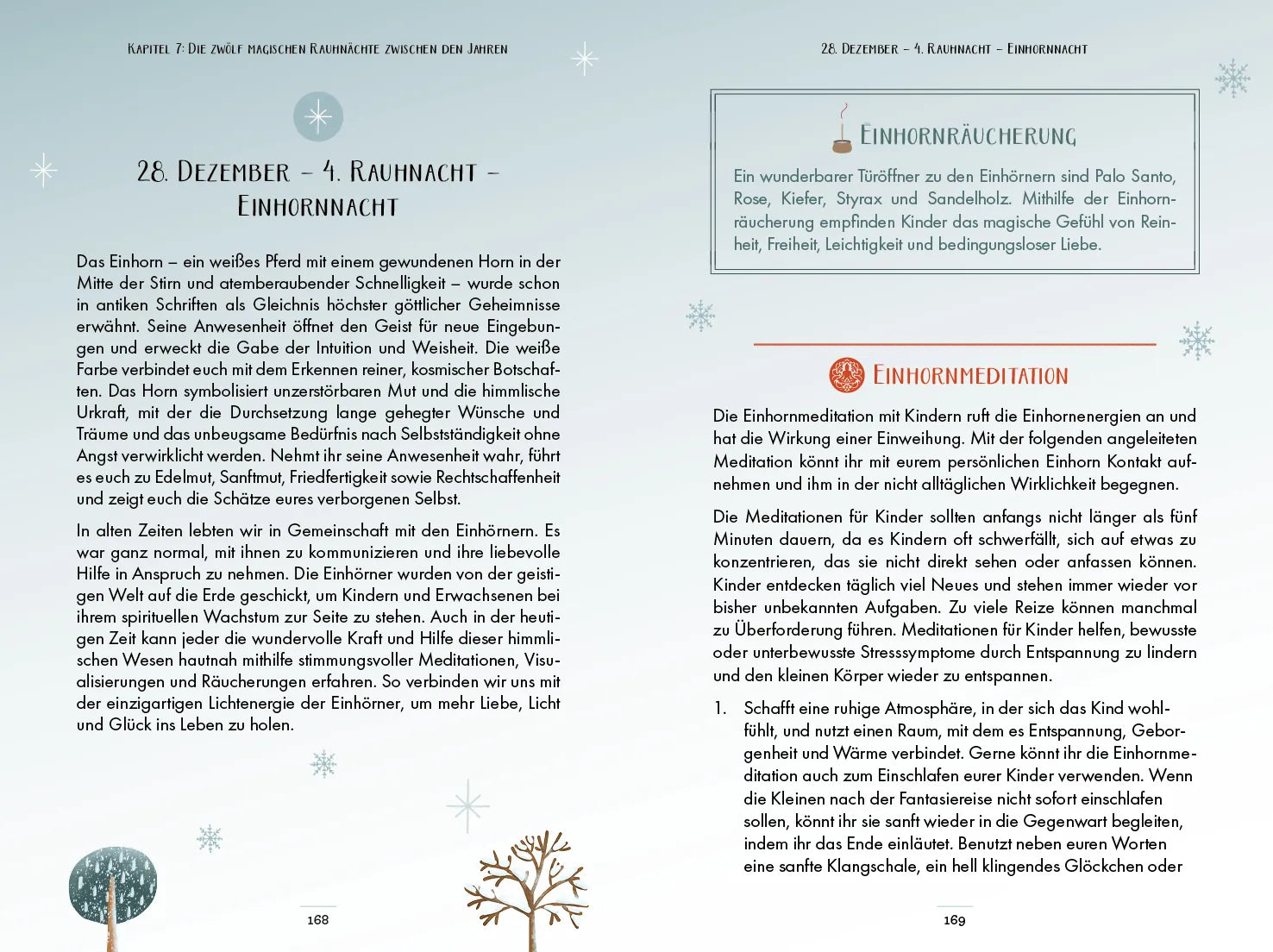 Innenansicht von 'Mit Kindern die geheimnisvollen Rauhnächte erleben' - Gebundene Ausgabe