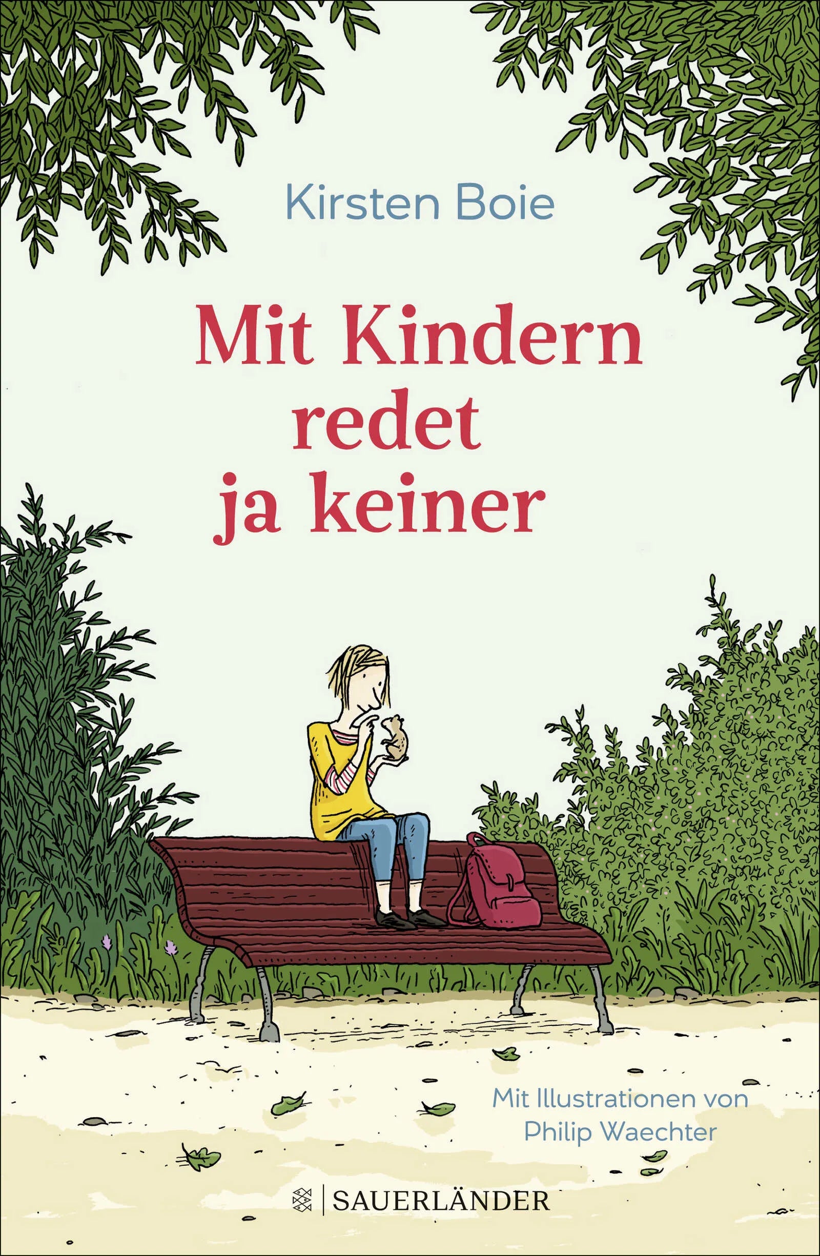 Buchcover von 'Mit Kindern redet ja keiner' - Gebundene Ausgabe von Kirsten Boie