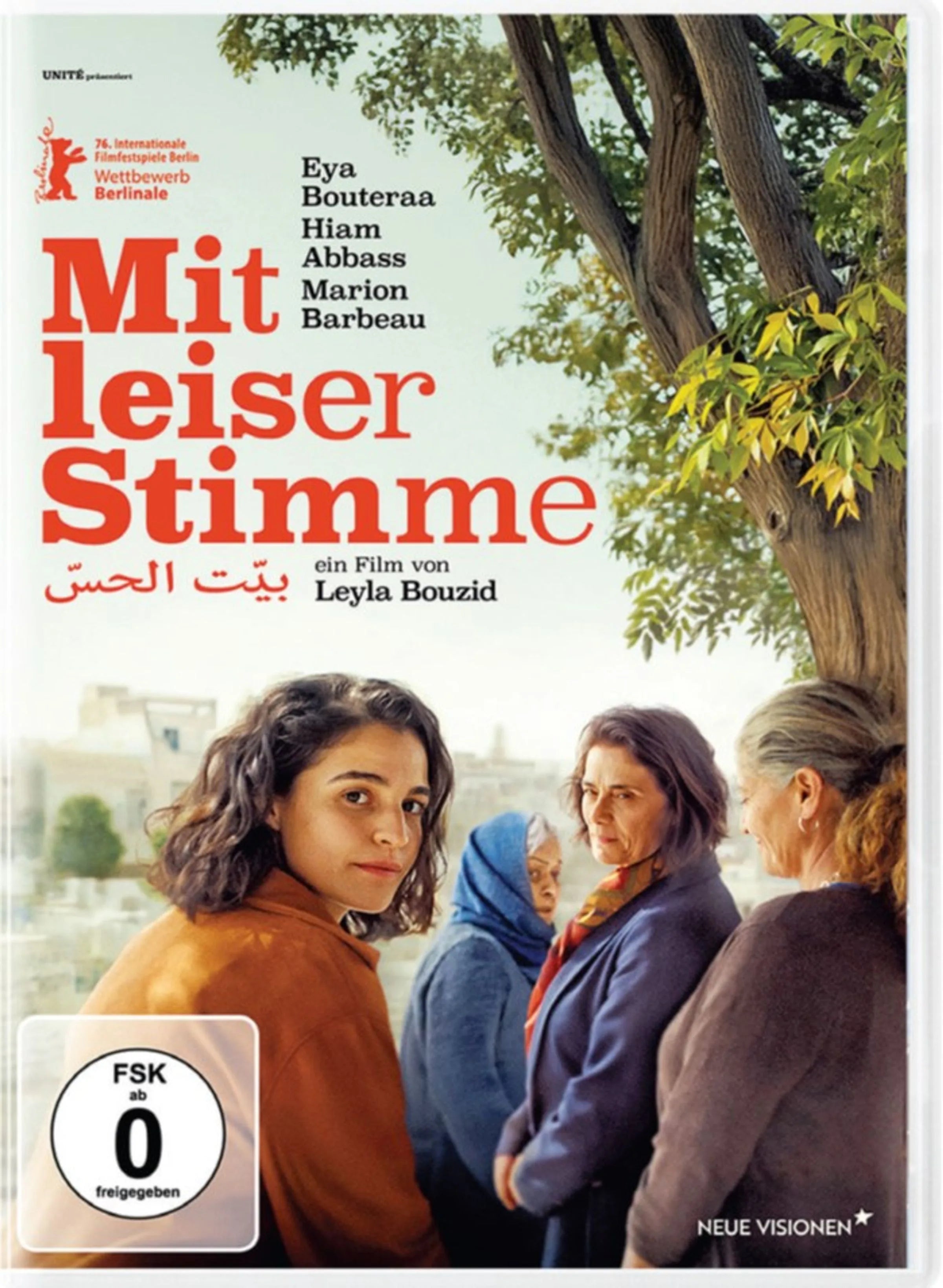 DVD-Cover: Mit leiser Stimme. Regie: Leyla Bouzid