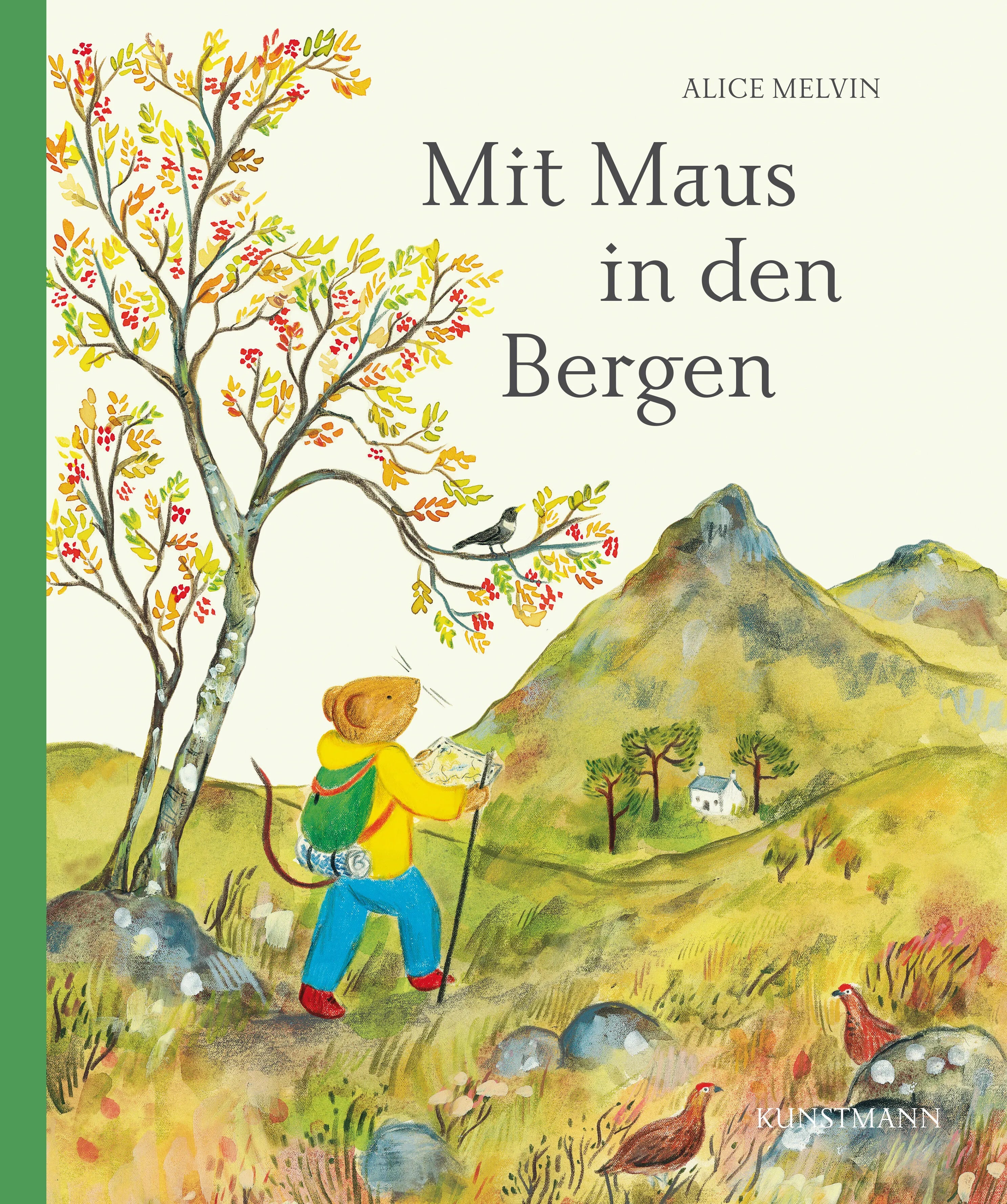 Cover: Mit Maus in den Bergen (Hardcover) von Alice Melvin