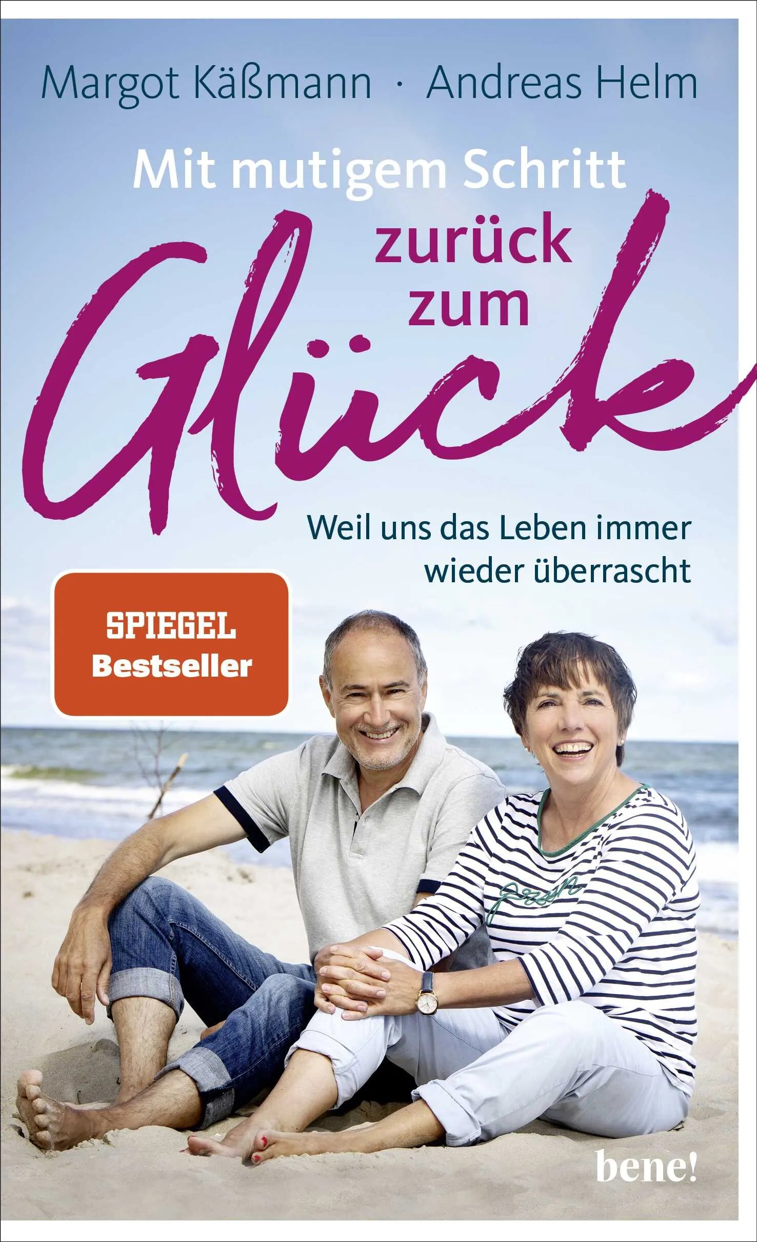 Buchcover von 'Mit mutigem Schritt zurück zum Glück' - Gebundene Ausgabe von Margot Käßmann