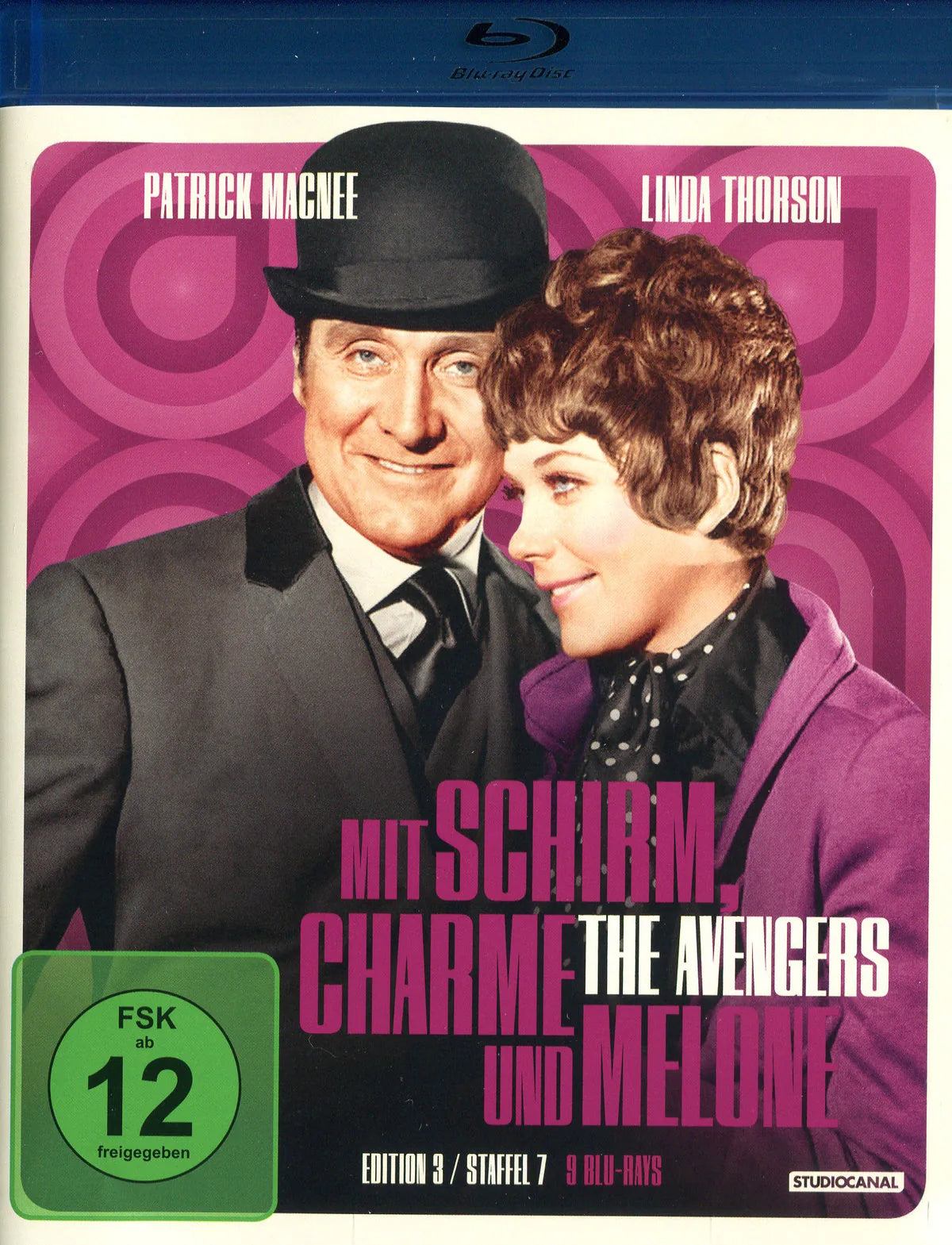 Mit Schirm, Charme und Melone - Edition 3 - Blu-ray Disc