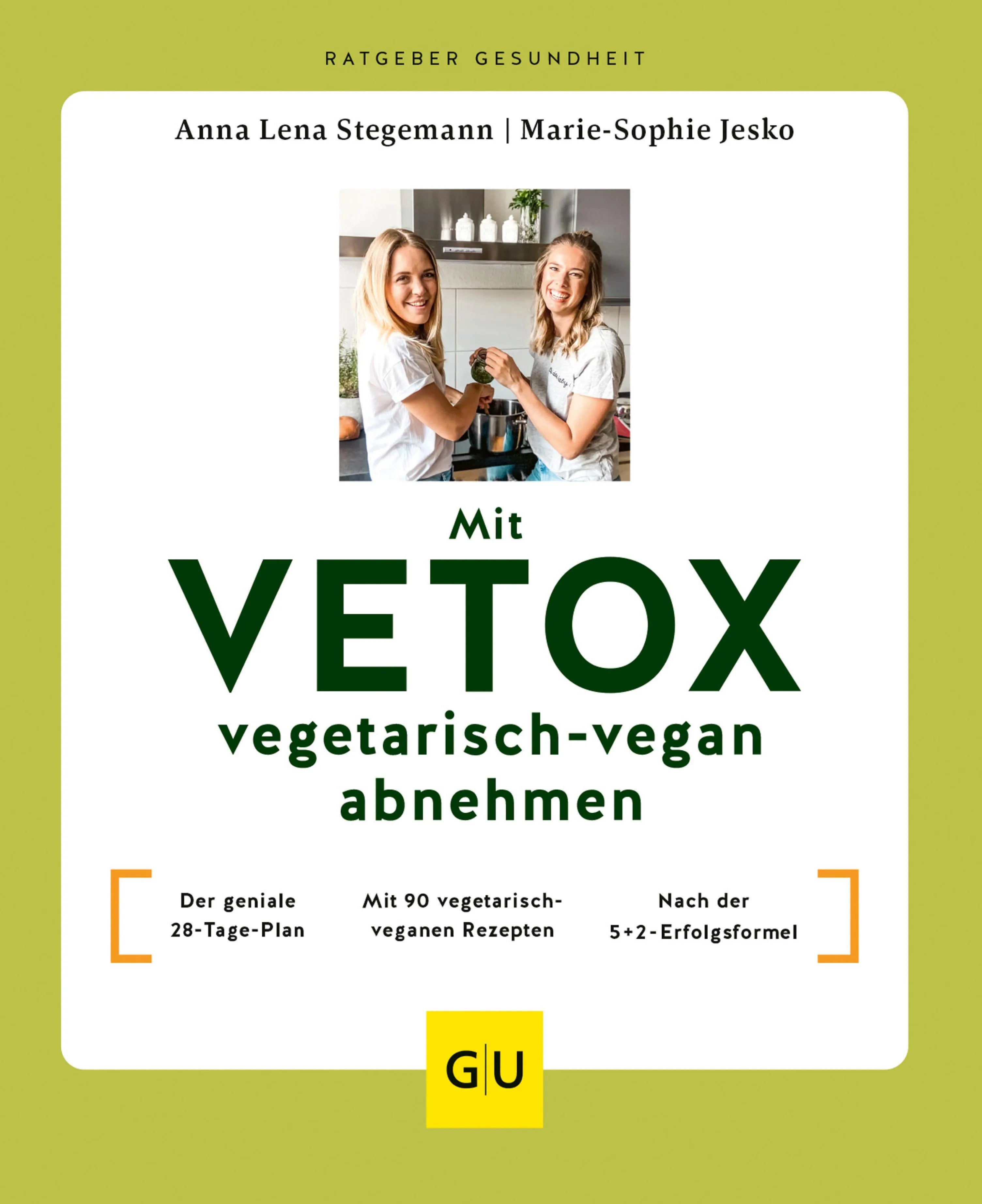 Cover: Mit VETOX vegetarisch-vegan abnehmen (E-Book) von Marie-Sophie Jesko