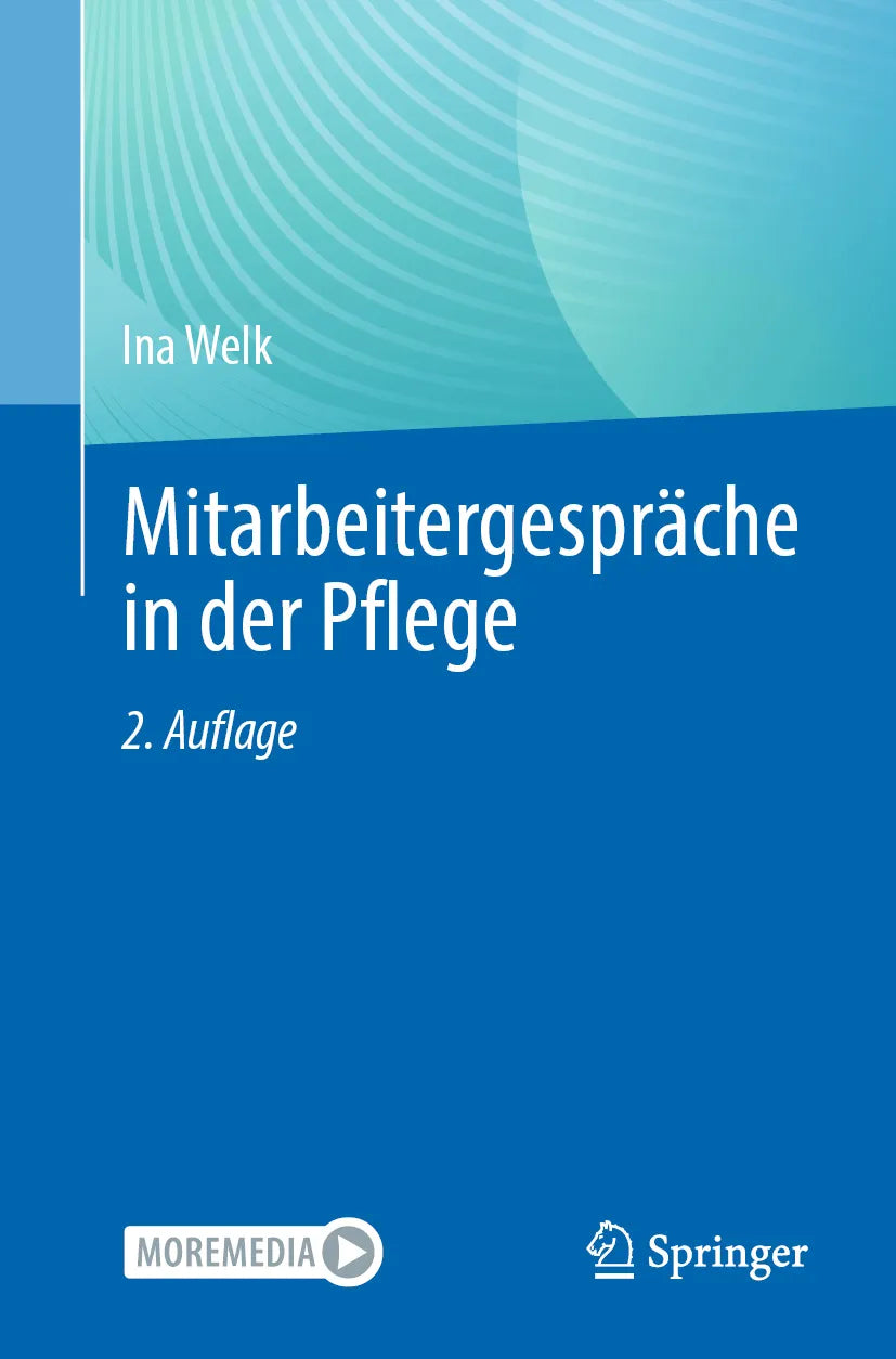 Cover: Mitarbeitergespräche in der Pflege (E-Book) von Ina Welk