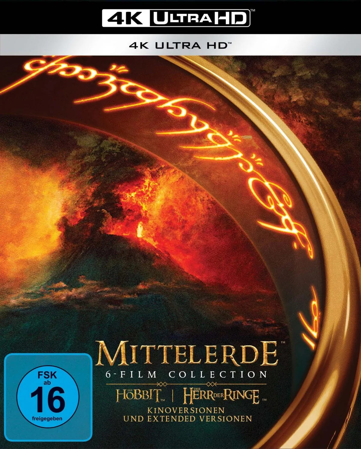Mittelerde 6-Film Collection - Blu-ray 4K Ultra HD