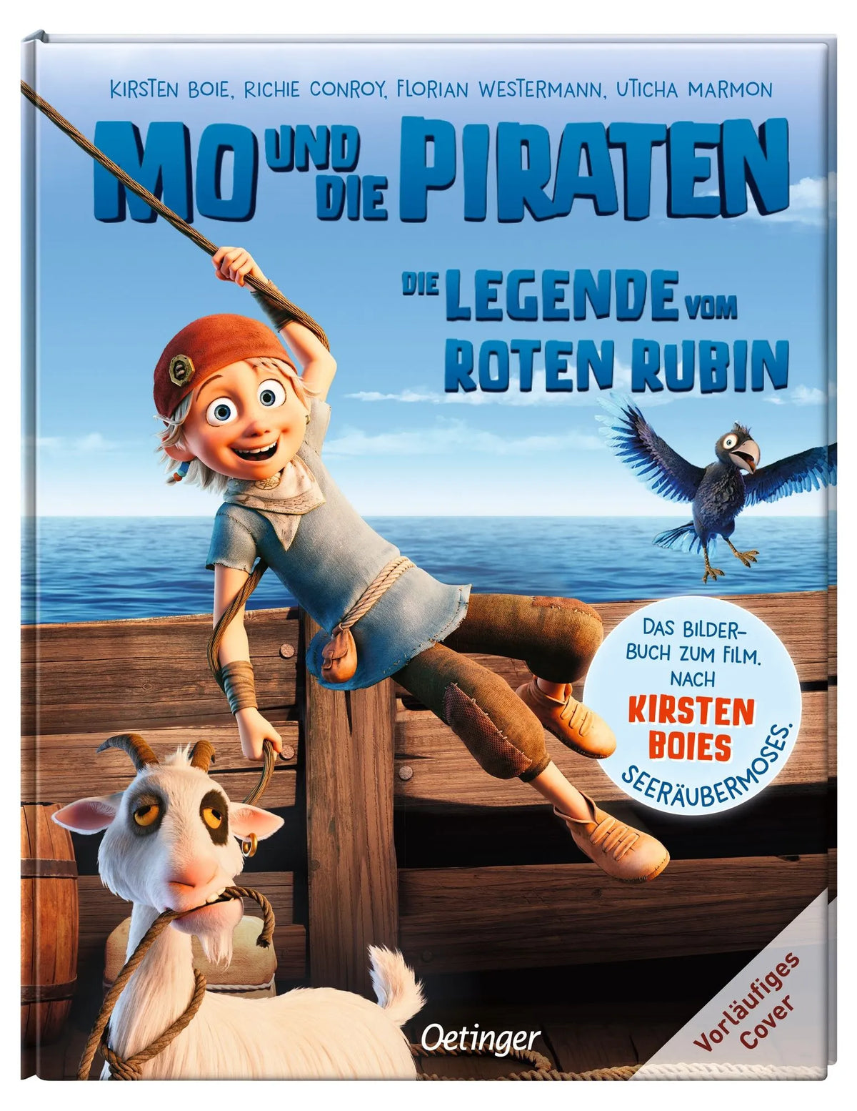 Detailansicht: Mo und die Piraten. Die Legende vom Roten Rubin (Hardcover)