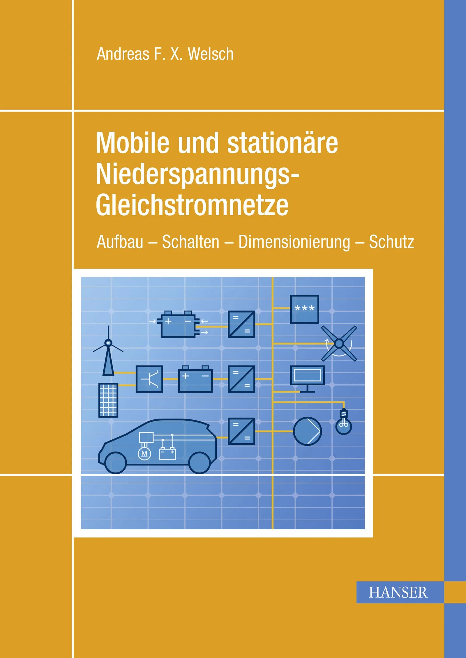 Cover: Mobile und stationäre Niederspannungs-Gleichstromnetze (E-Book) von Andreas F. X. Welsch