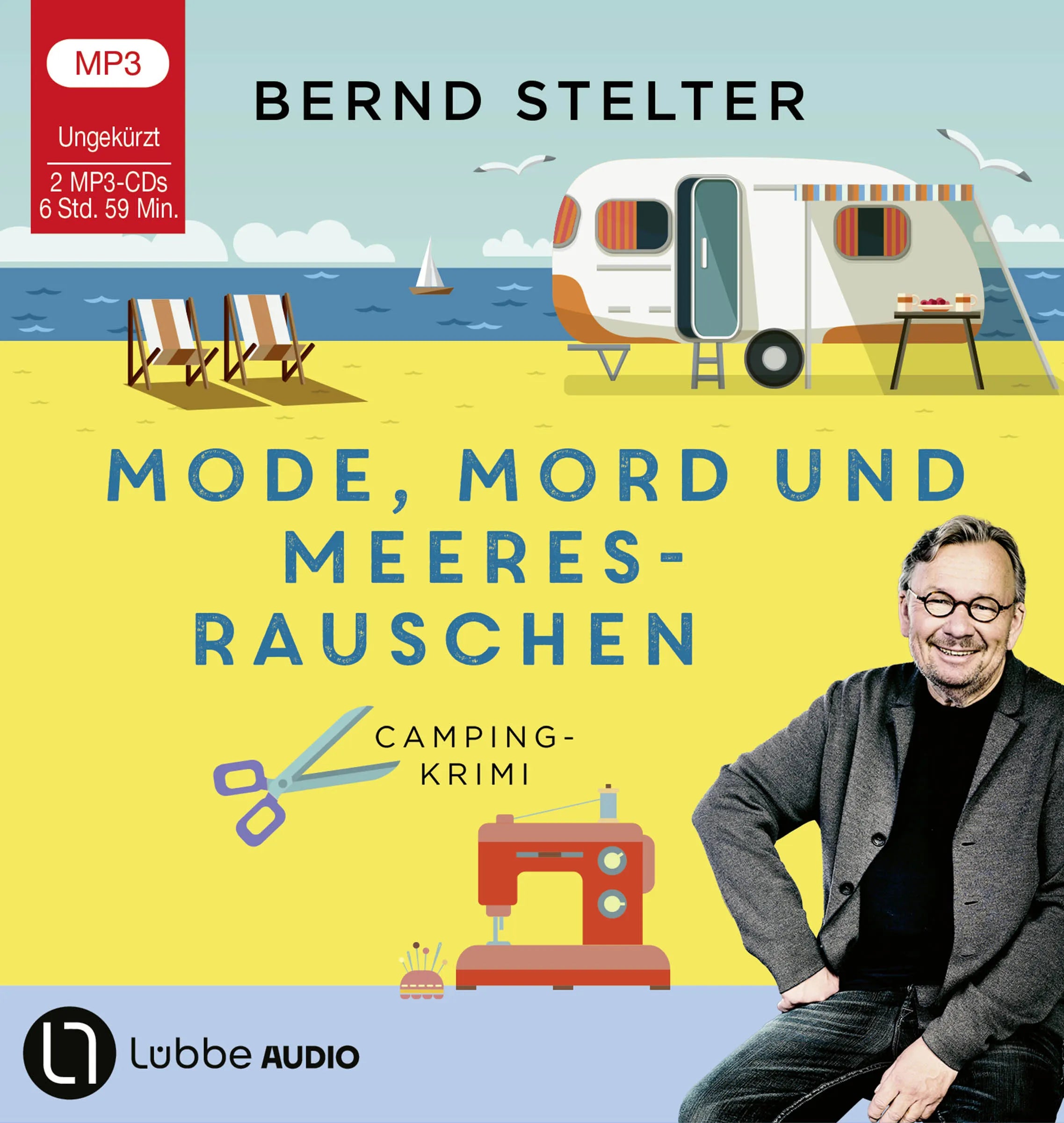 Buchcover von 'Mode, Mord und Meeresrauschen' - Hörbuch (CD) von Bernd Stelter