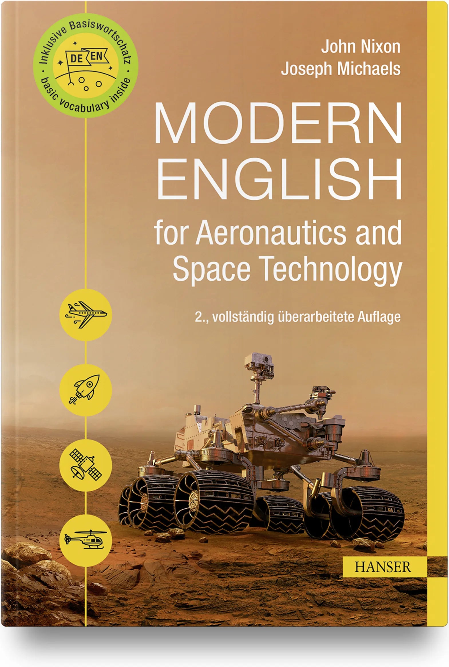Buchcover von 'Modern English for Aeronautics and Space Technology' - Gebundene Ausgabe von John D. Nixon, M.A.