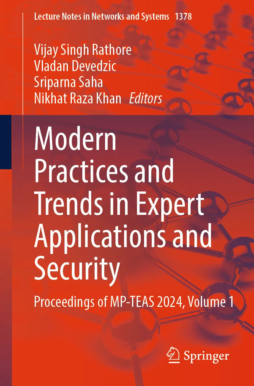 Cover: Modern Practices and Trends in Expert Applications and Security (E-Book)