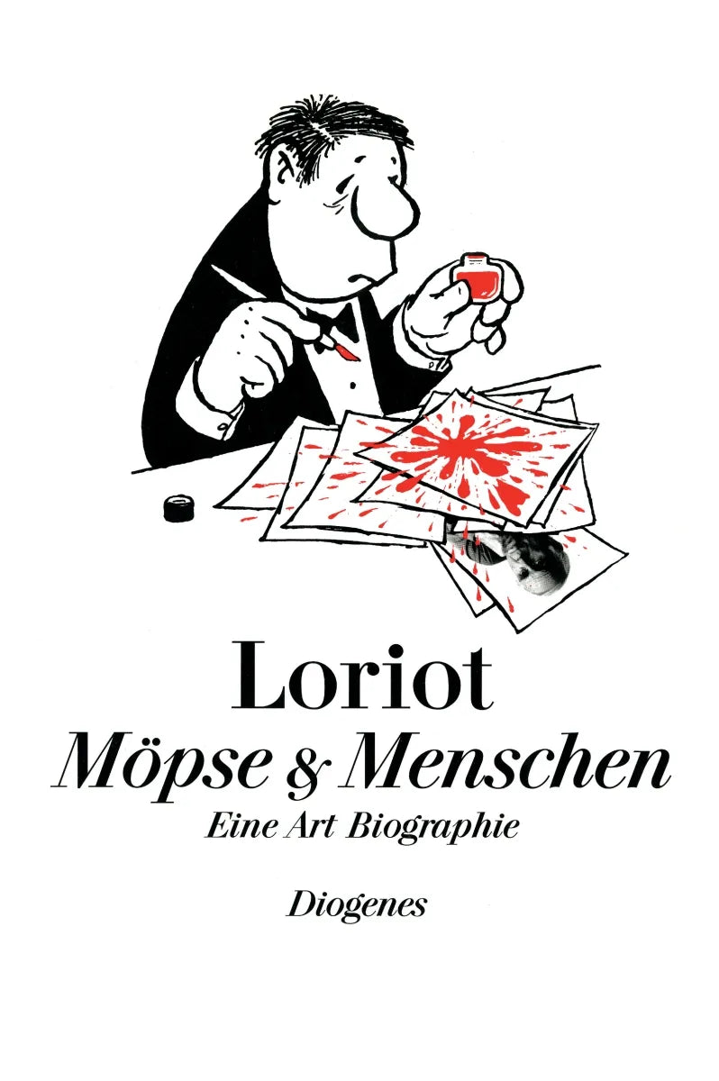 Buchcover von 'Möpse & Menschen' - Gebundene Ausgabe von Loriot