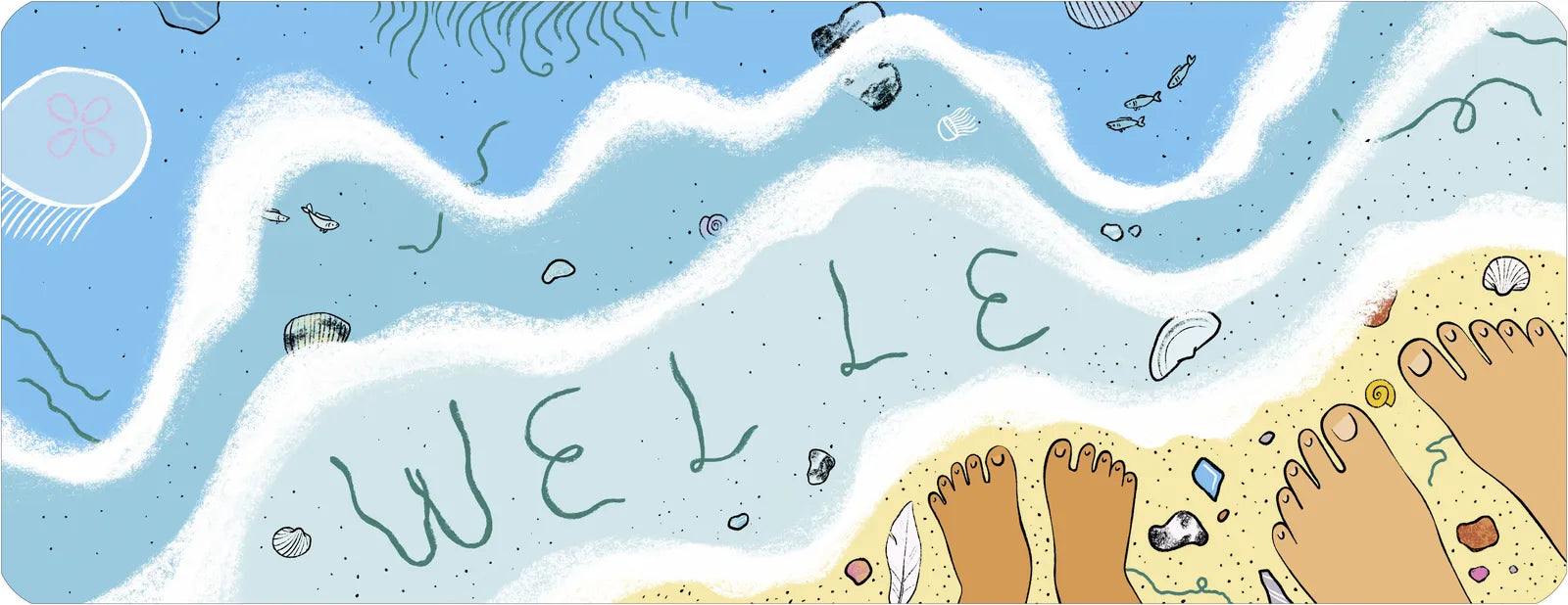 Detailansicht: Möwe Emma im Gewimmel: Am Meer (Hardcover)