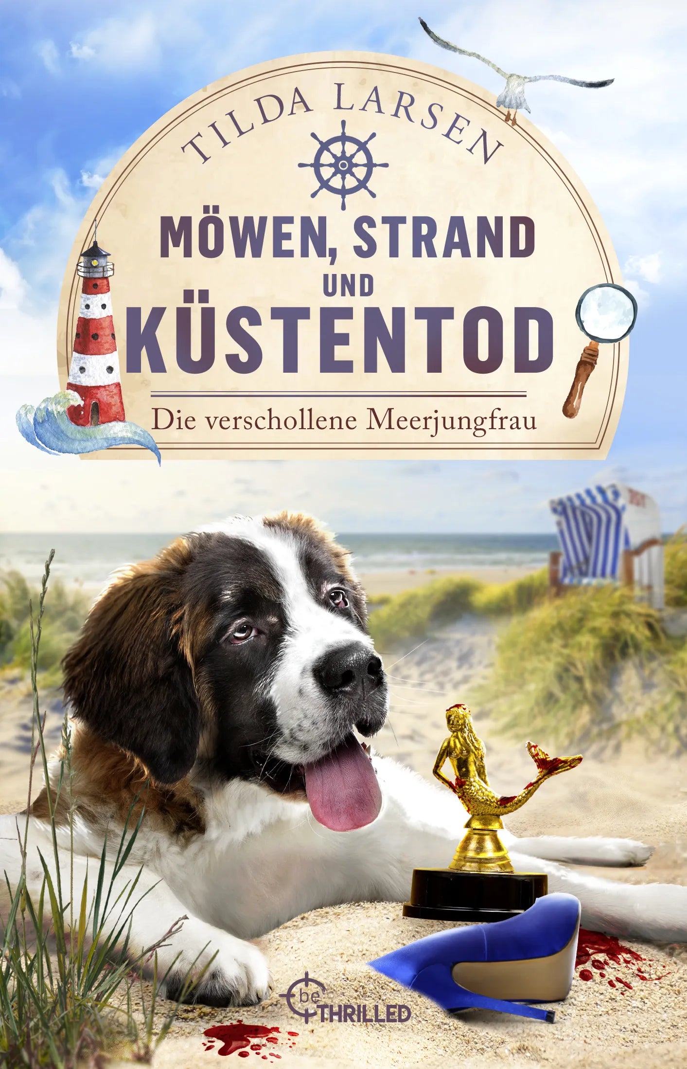 Buchcover von 'Möwen, Strand und Küstentod - Die verschollene Meerjungfrau' - Taschenbuch von Tilda Larsen