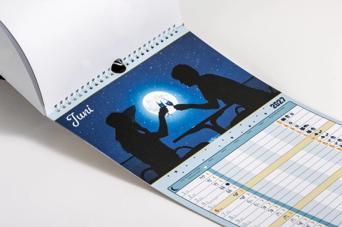 Mond-Familienplaner 2027 – Ansicht