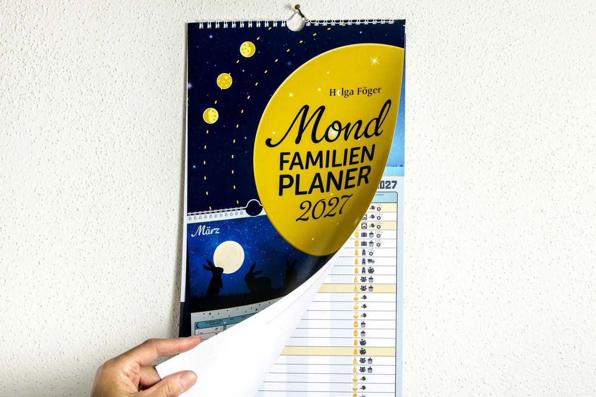 Mond-Familienplaner 2027 – Ansicht
