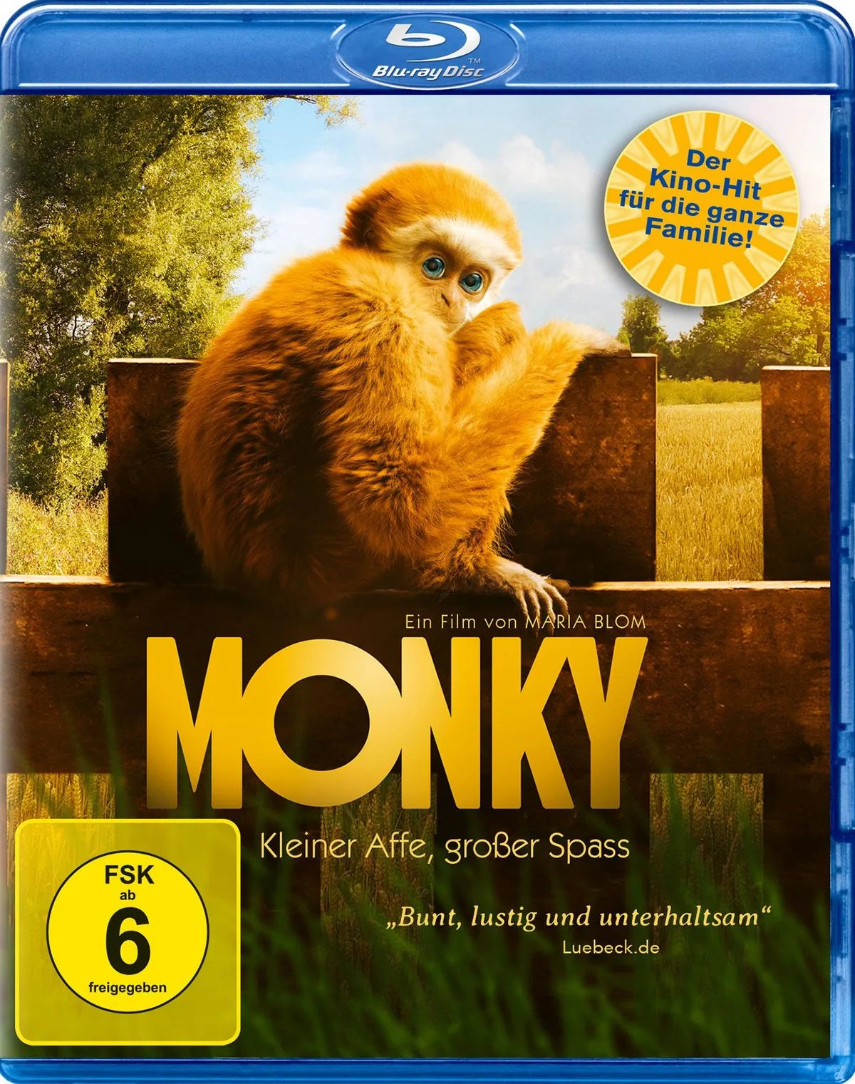 Monky - Kleiner Affe, großer Spass - Blu-ray Disc