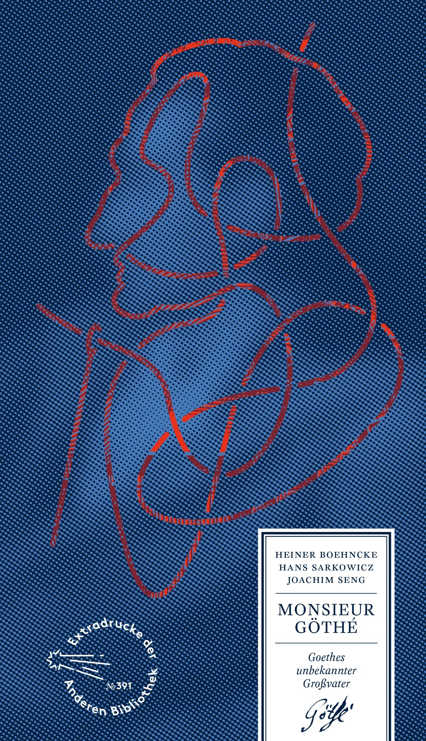 Buchcover von 'Monsieur Göthé' - Gebundene Ausgabe von Heiner Boehncke