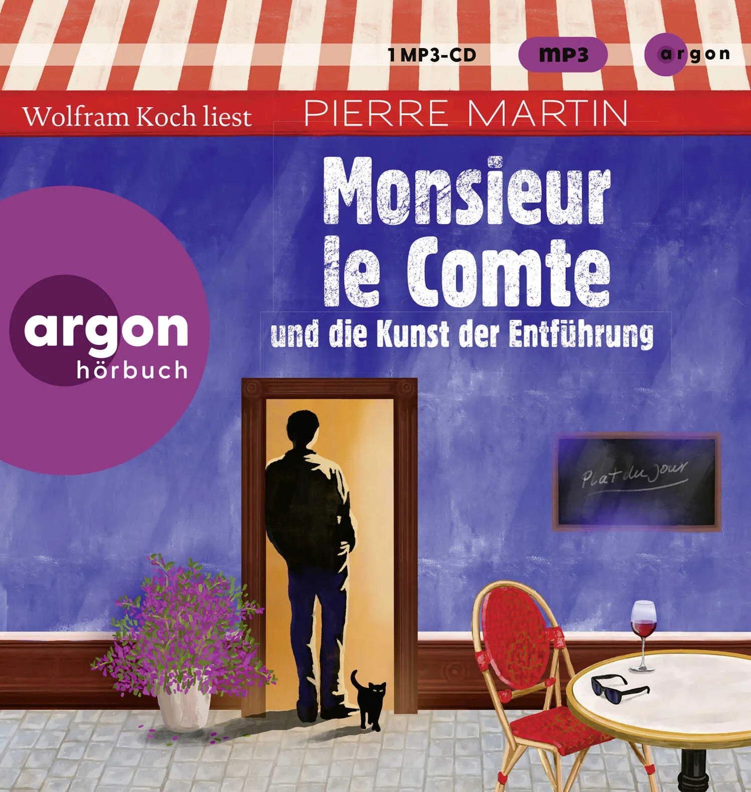 Cover: Monsieur le Comte und die Kunst der Entführung (Hörbuch CD) von Pierre Martin