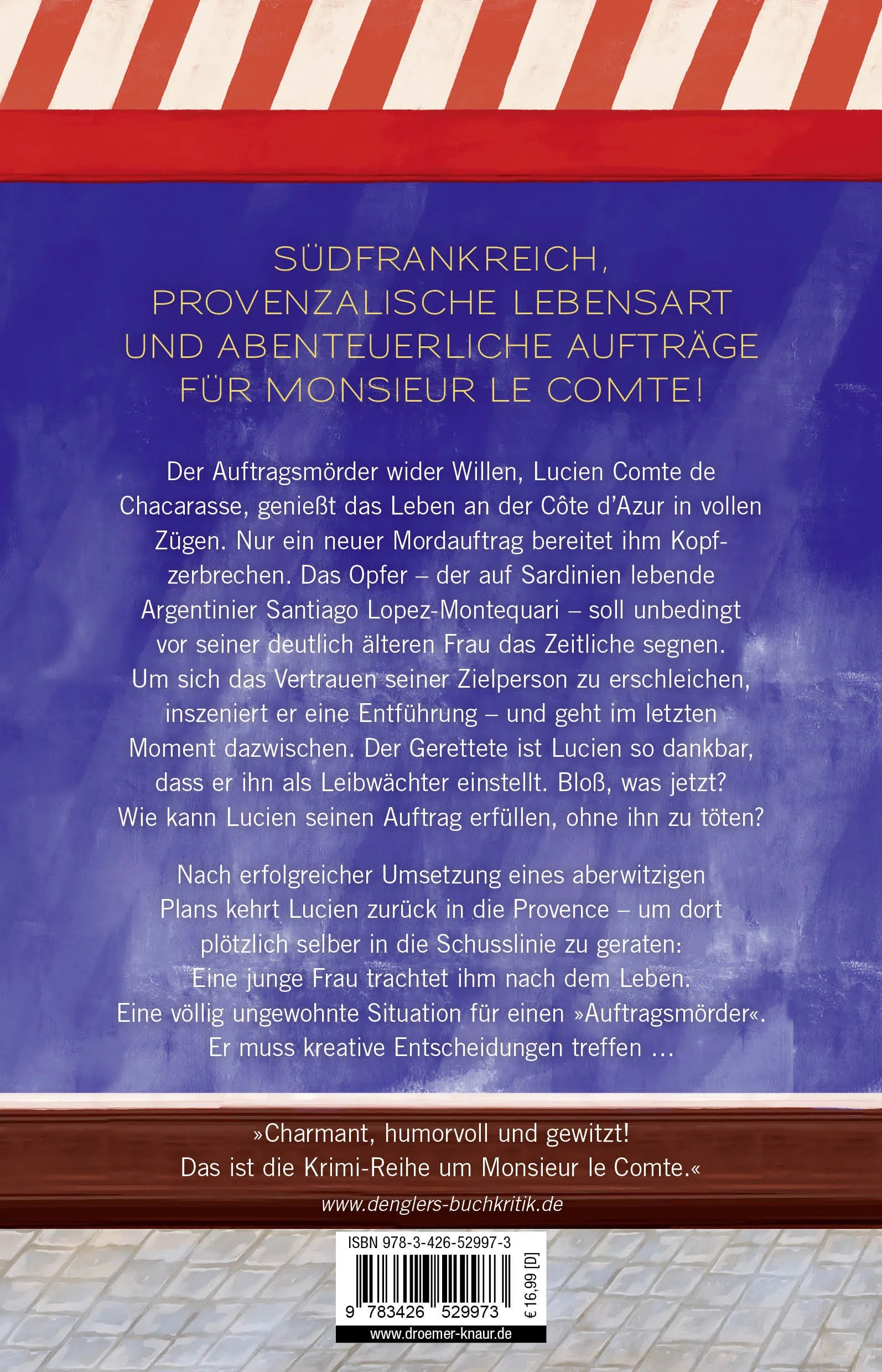 Rückseite: Monsieur le Comte und die Kunst der Entführung (Paperback)