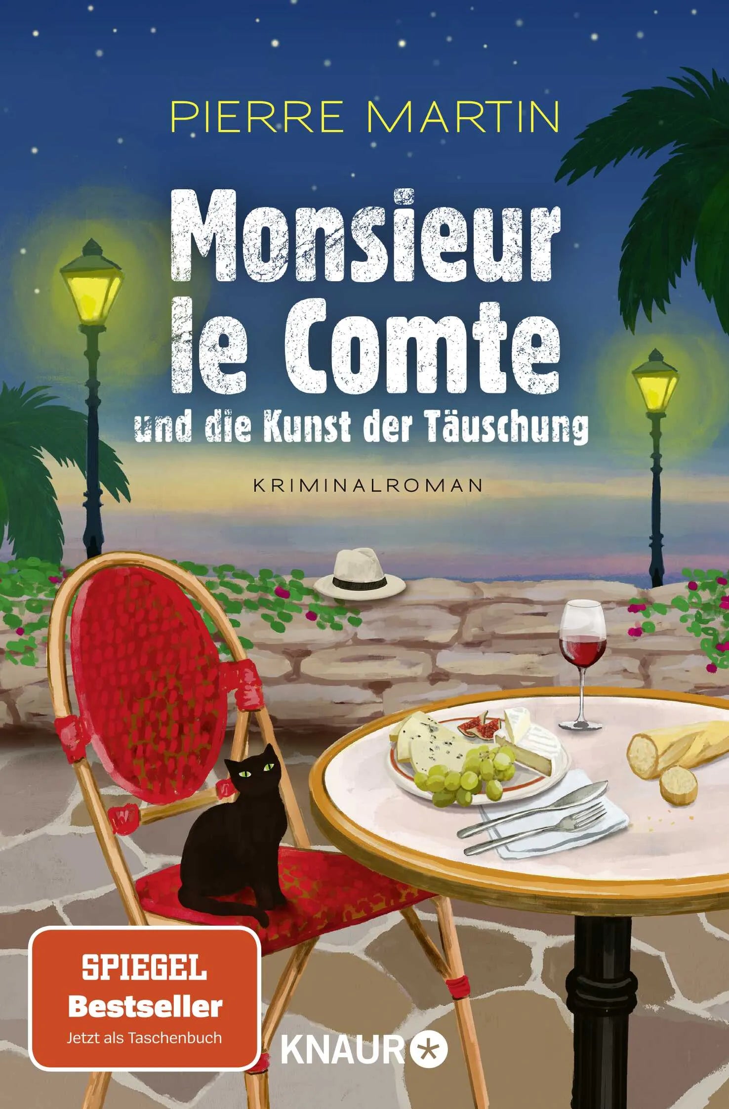 Buchcover von 'Monsieur le Comte und die Kunst der Täuschung' - Taschenbuch von Pierre Martin