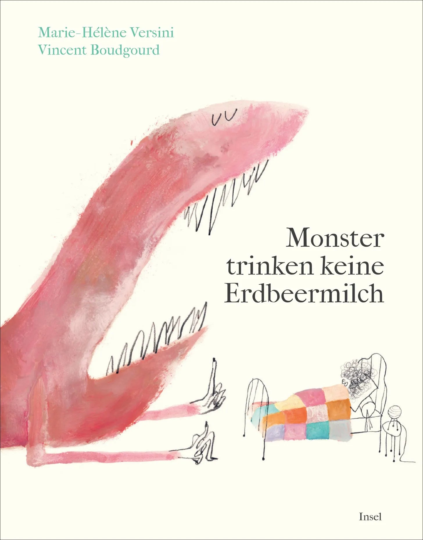 Buchcover von 'Monster trinken keine Erdbeermilch' - Gebundene Ausgabe von Vincent Boudgourd