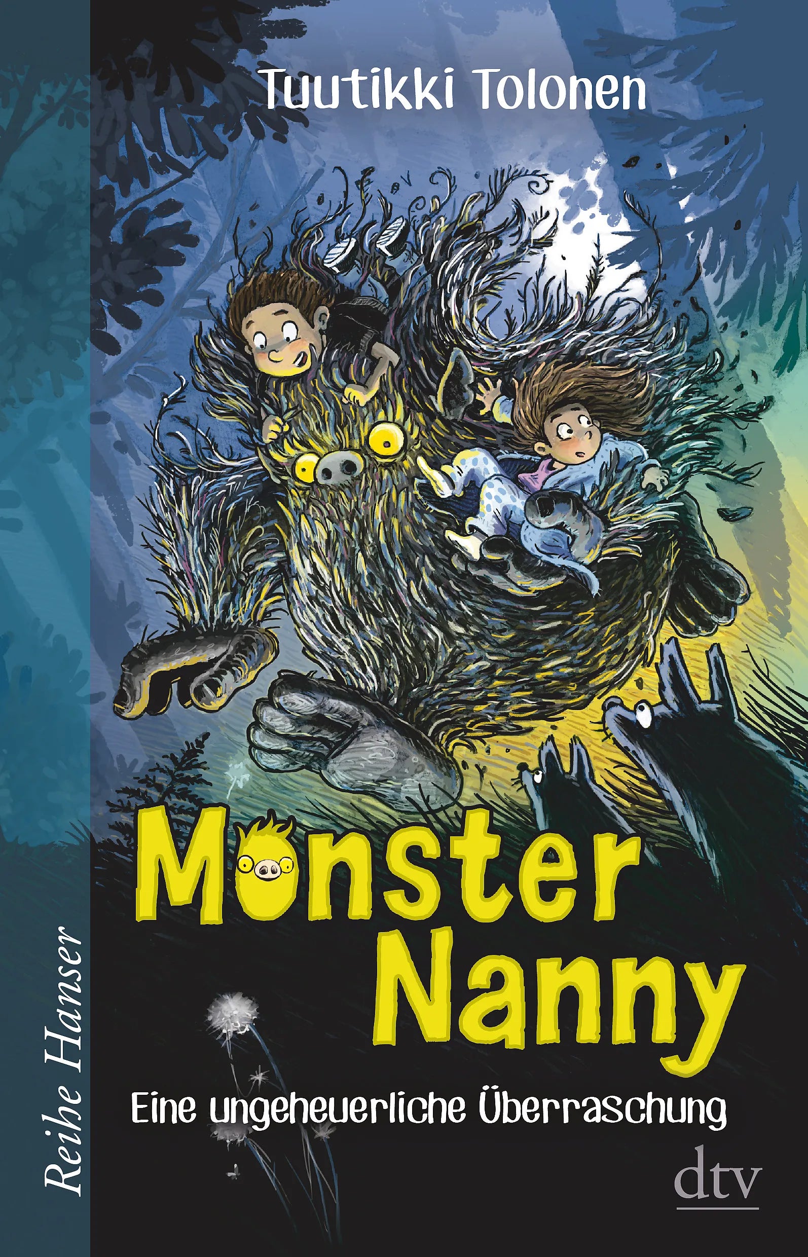 Buchcover von 'Monsternanny - Eine ungeheuerliche Überraschung' - Taschenbuch von Tuutikki Tolonen