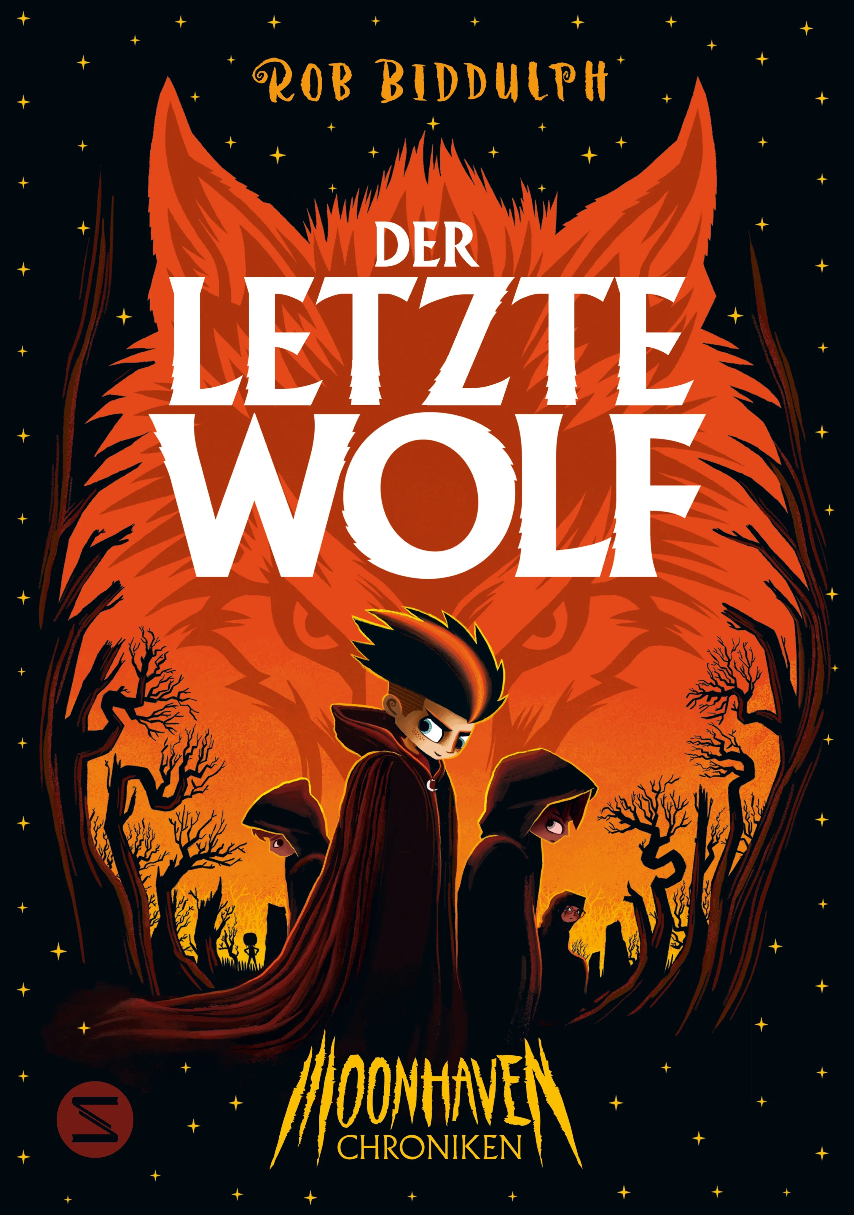 Buchcover von 'Moonhaven Chroniken. Der letzte Wolf' - Gebundene Ausgabe von Rob Biddulph