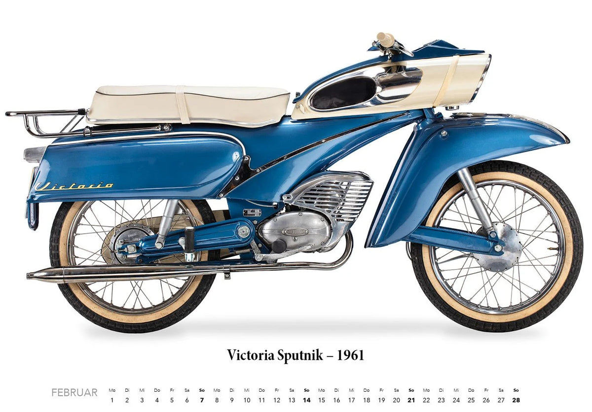 Mopeds 2027 Kalender – Ansicht