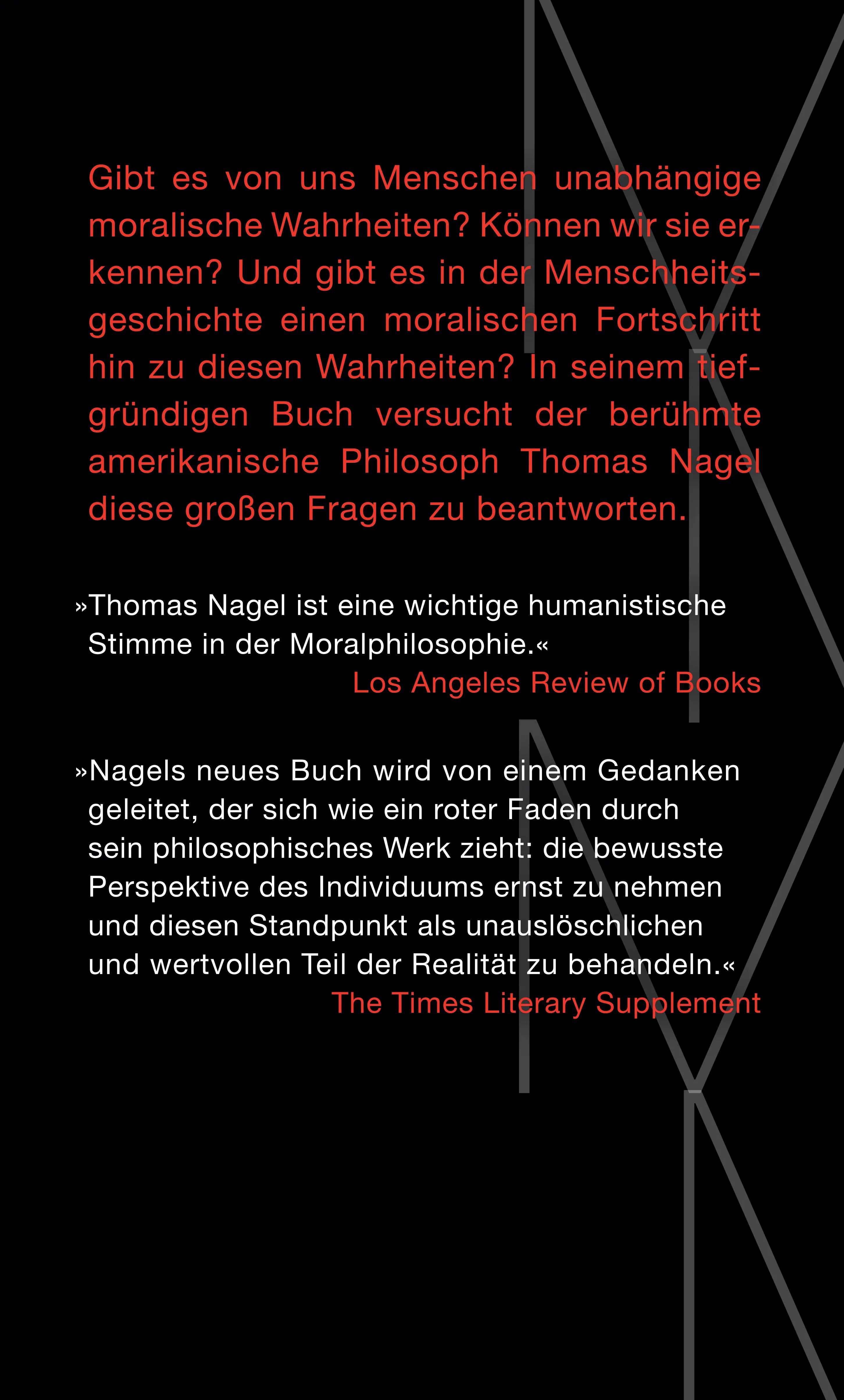 Buchrückseite von 'Moralische Gefühle, moralische Wirklichkeit, moralischer Fortschritt' mit Klappentext - Gebundene Ausgabe