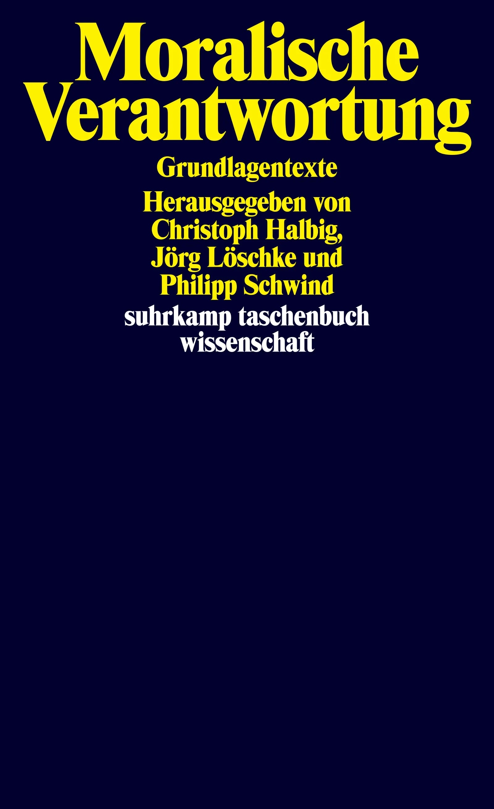 Cover: Moralische Verantwortung (E-Book)