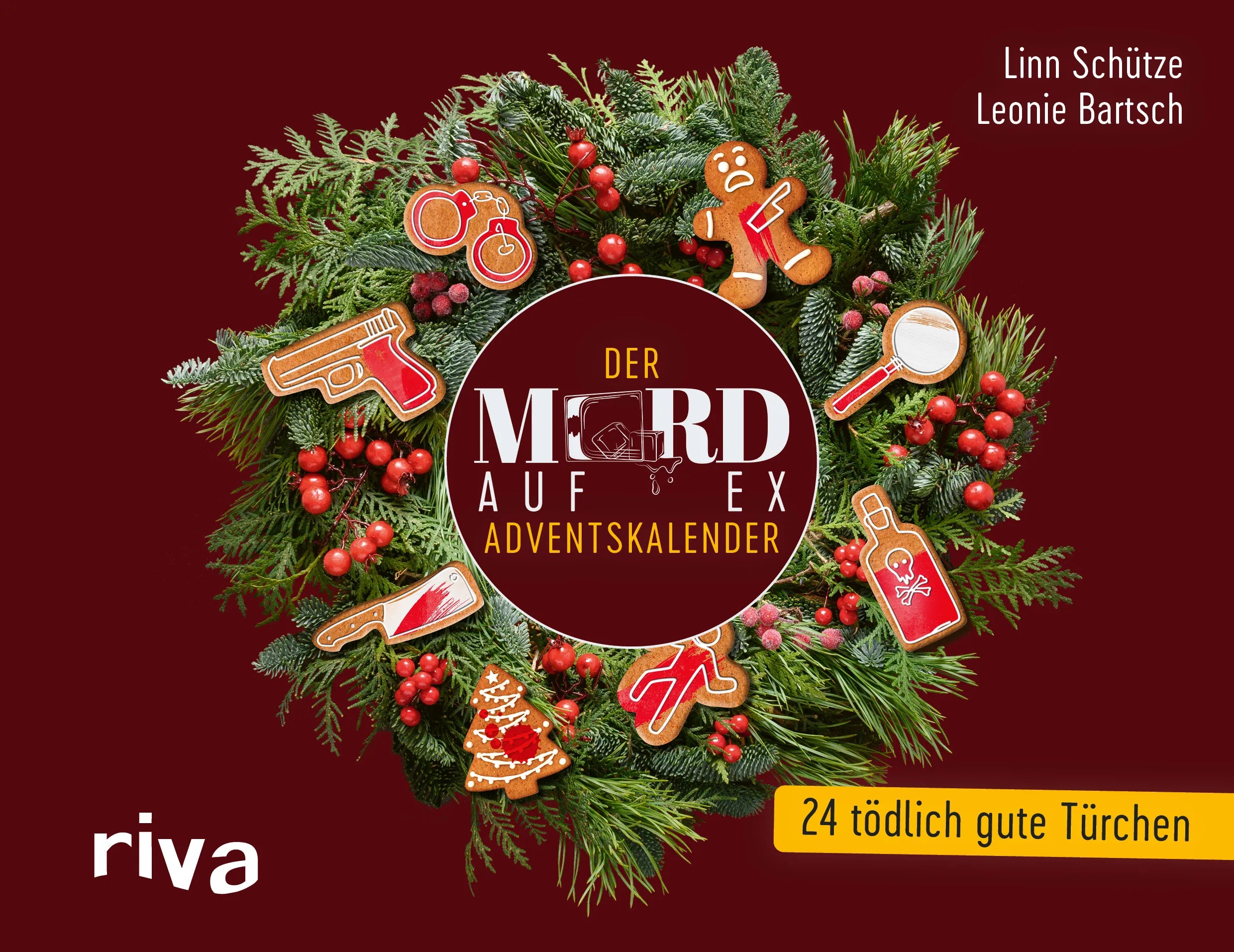 Buchcover von 'Mord auf Ex – Der Adventskalender' - Gebundene Ausgabe von Leonie Bartsch